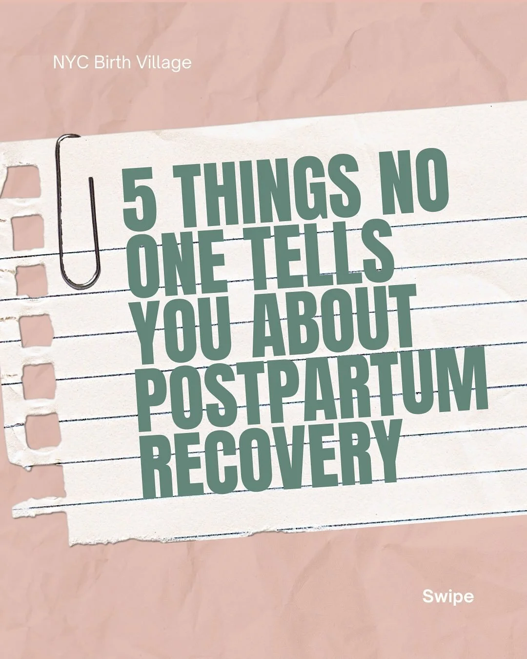 The immediate postpartum period is a time of great change physical, emotional, and mental. Pregnancy and birth are hard work and you deserve time to recover and bond with your baby. Finding your village is essential! ✨

#postpartum #thefourthtrimeste