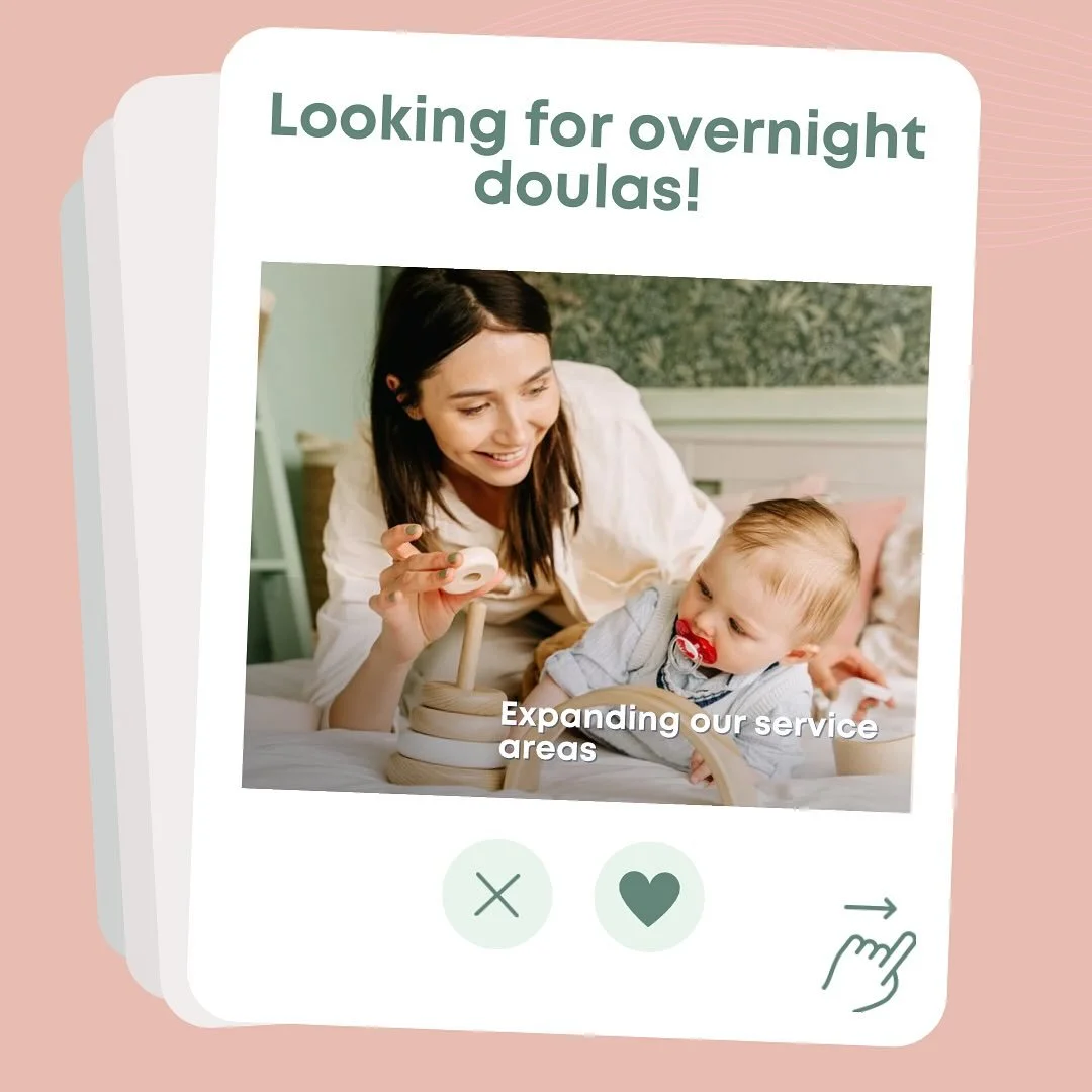 If you are an overnight doula and want to join our team, head to our website and reach out! ✨😴

We are looking for certified doulas to join our team to help new families get the overnight support they need. Check out: nycbirthvillage.com/for-doulas
