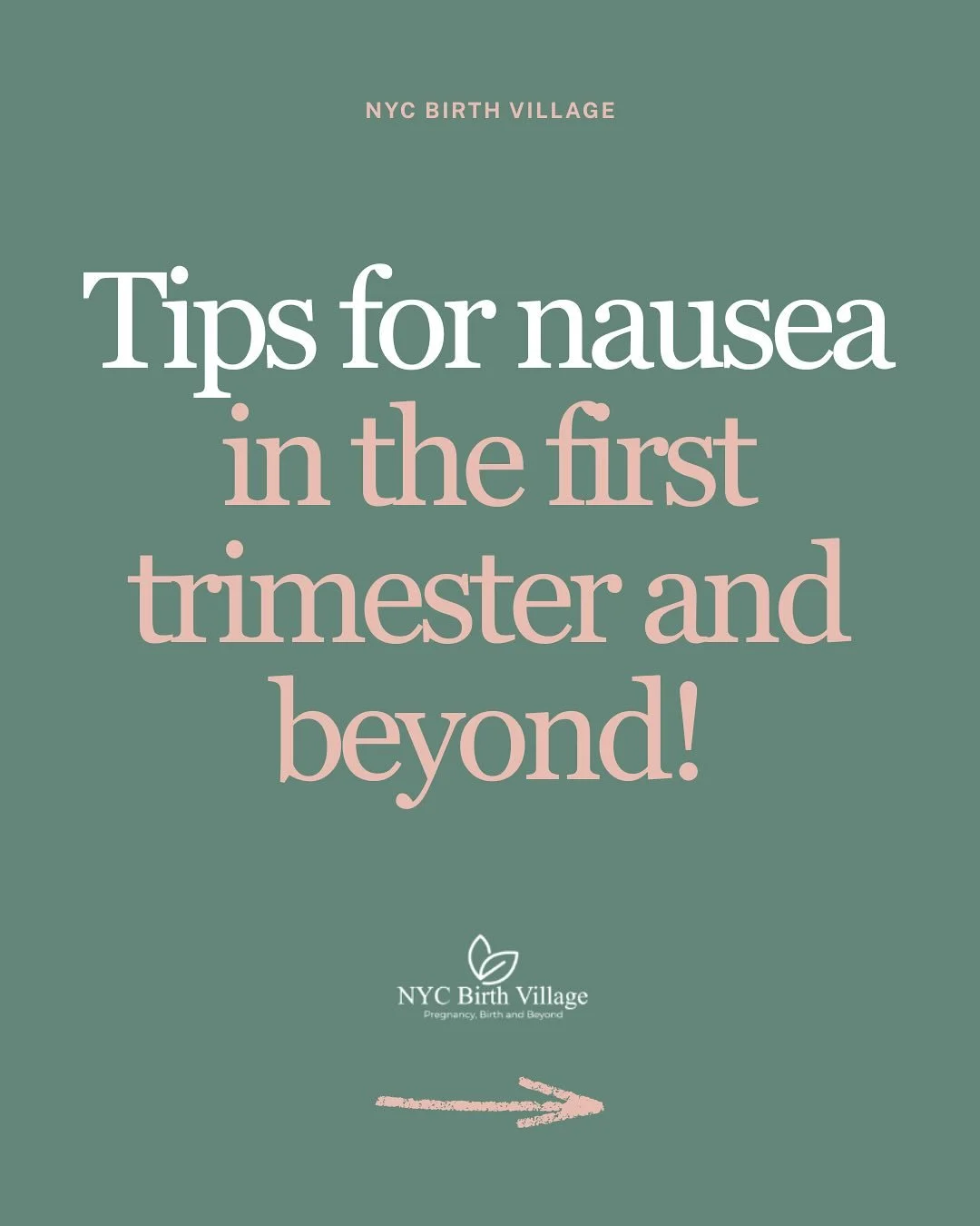 Nausea can be one of the hardest parts of early pregnancy and sometimes beyond. 

You don&rsquo;t have to just &ldquo;push through.&rdquo; There are tools and support available and if it feels severe, talk to your provider. 

You deserve care, not ju