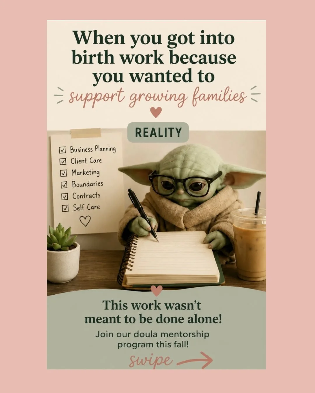 Join us for a 6-week doula mentorship led by our wonderful co-founder Karla! 🤍✨

Exceptional doulas from the mentorship program are considered for joining the referral agency. ✨

#mentorship #doulamentorship #doulas #growyourvillage #nycbirthvillage