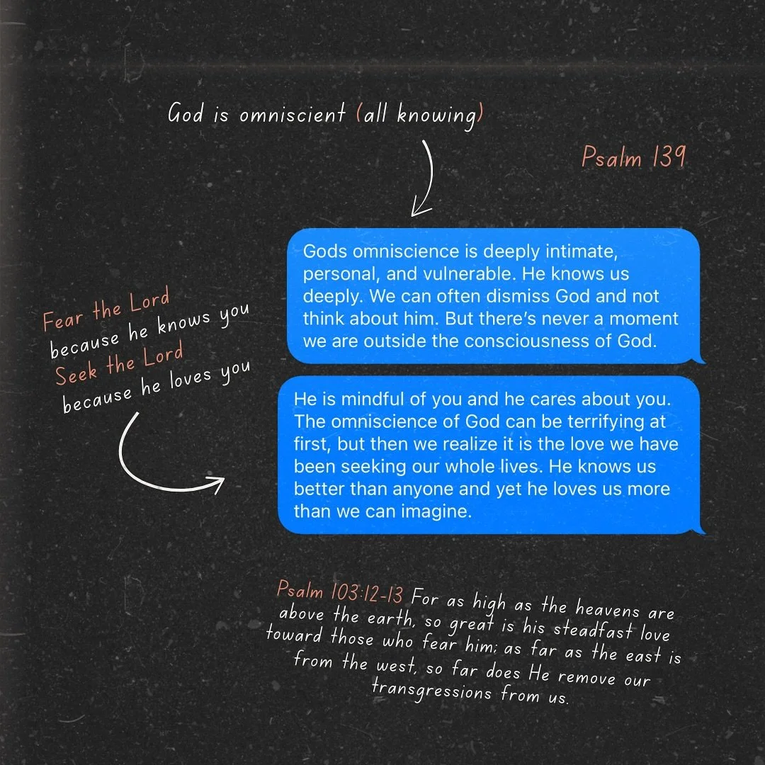 In the opening message of the Big God series, Pastor Robey Barnes takes us into Psalm 139 to reflect on the immensity of God and His intimate knowledge of our lives. He knows our thoughts, motives, and even the unspoken corners of our hearts. This re