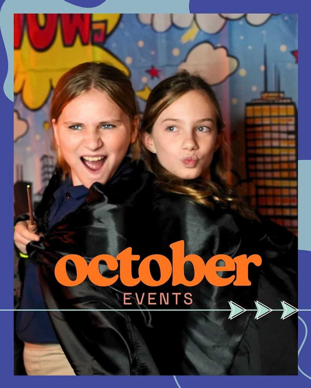 October: where the days get cooler (hopefully) &amp; the calendar gets fuller 🍂
For more information on our events this October, visit cityrev.org/events or check out your City Rev app!