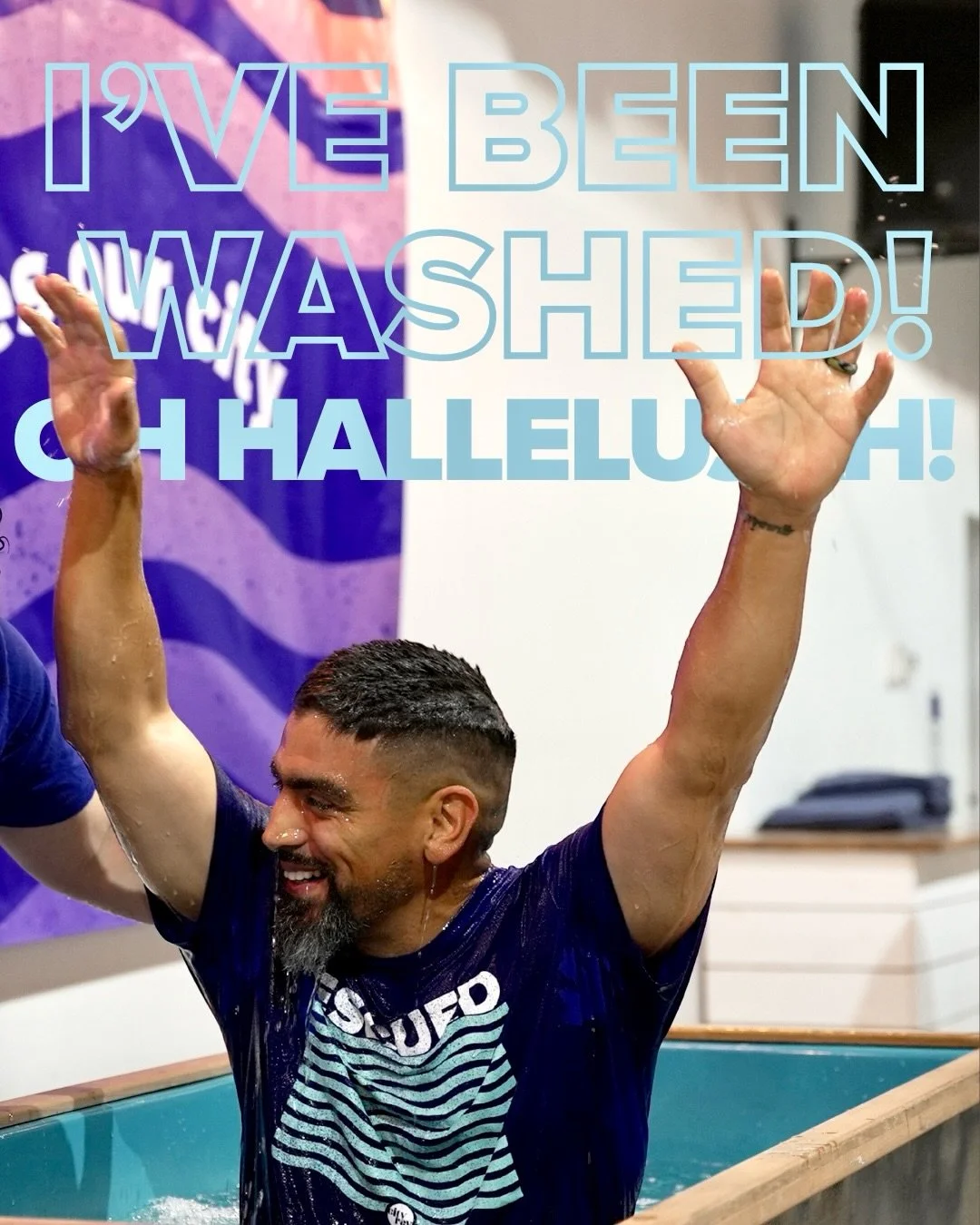 Still celebrating everything God did yesterday. Baptisms remind us that Jesus is still changing lives, one story at a time! 🌊🙌✨