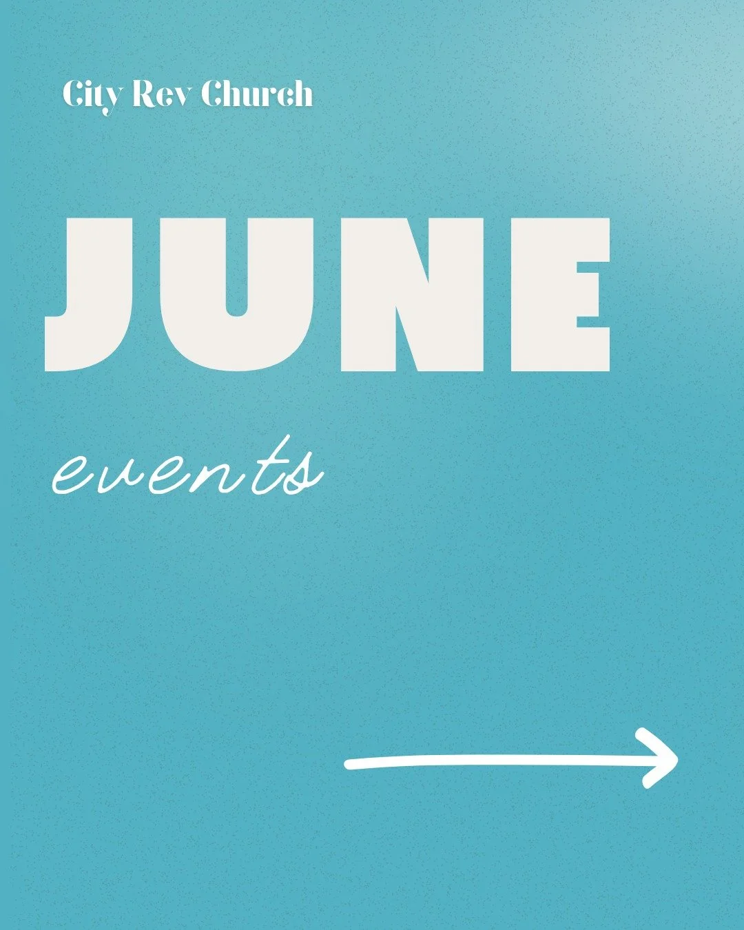 June is here! ☀️ Swipe through to see everything happening this month at City Rev. Mark your calendars, invite a friend, and let's make the most of June together!

For more information about all our events happening this June, visit cityrev.org/event