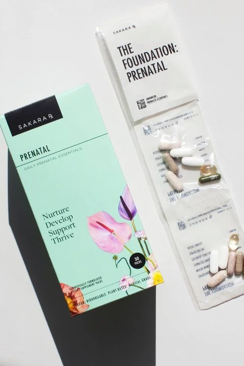 sakara prenatal supplements (the foundation)