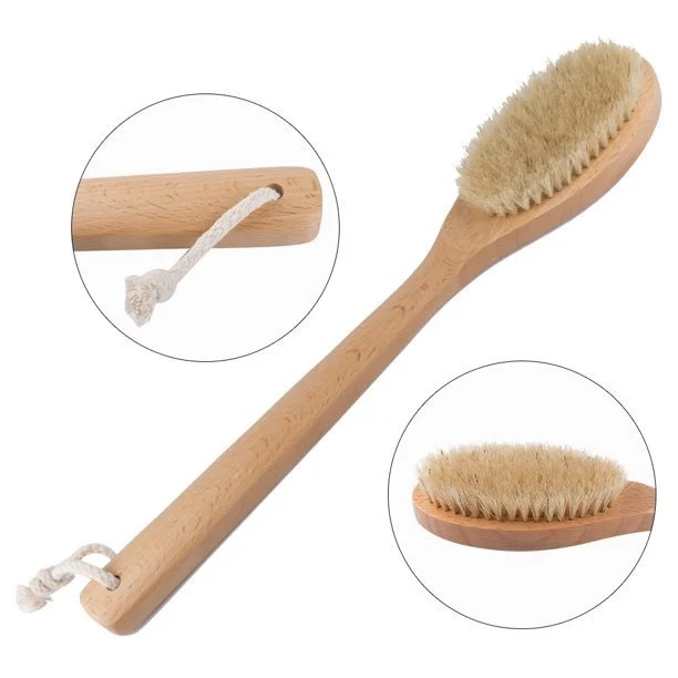 dry brush w/ long handle