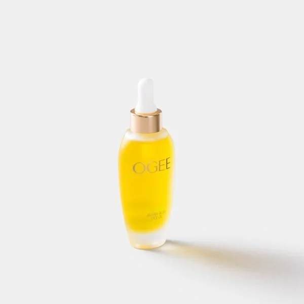 glowing face oil pre-gua sha (use code CHAROGEE to save on your order)