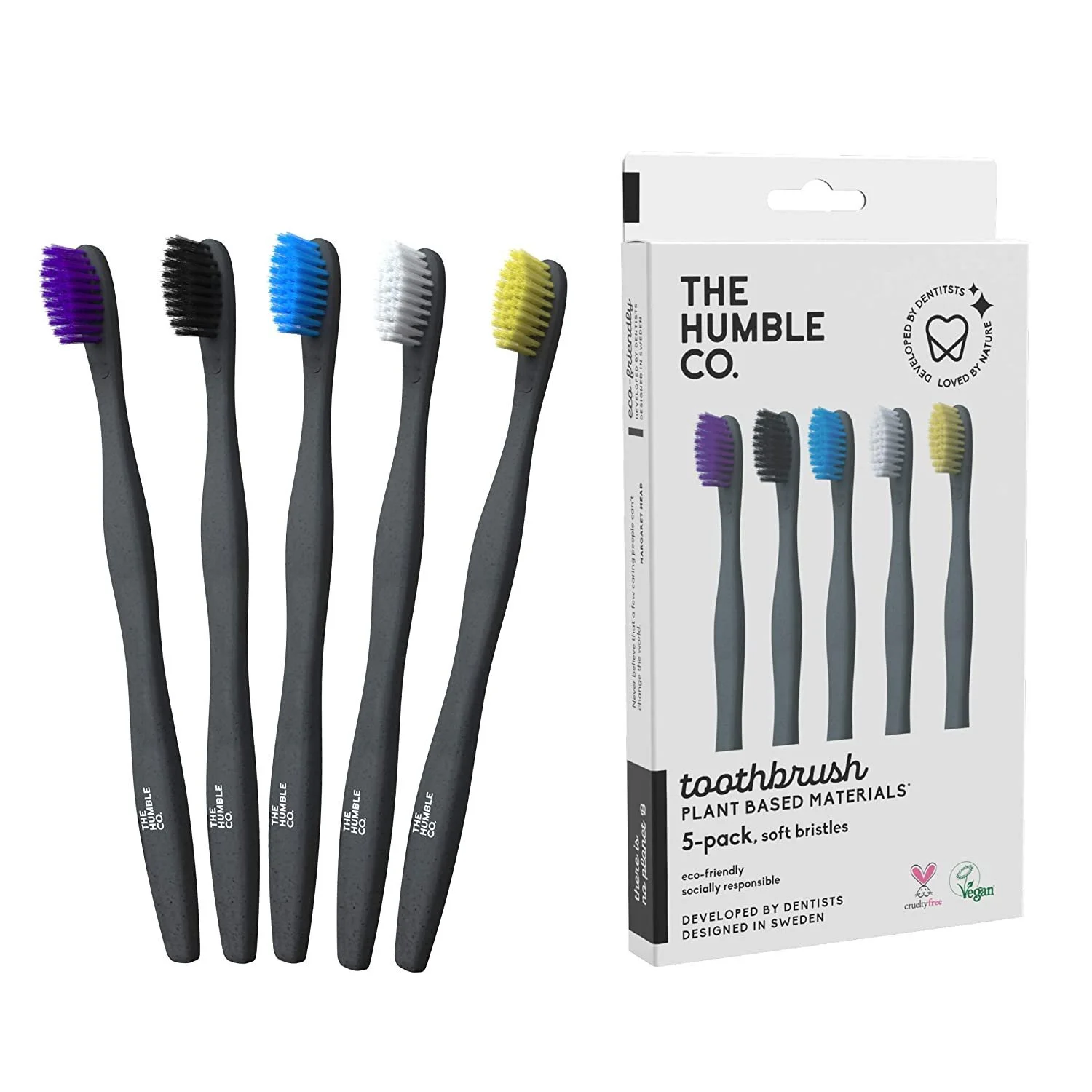 more sustainable toothbrushes (by humble co)