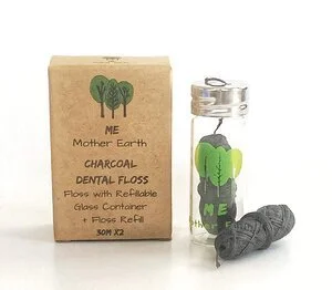 bamboo charcoal refillable floss