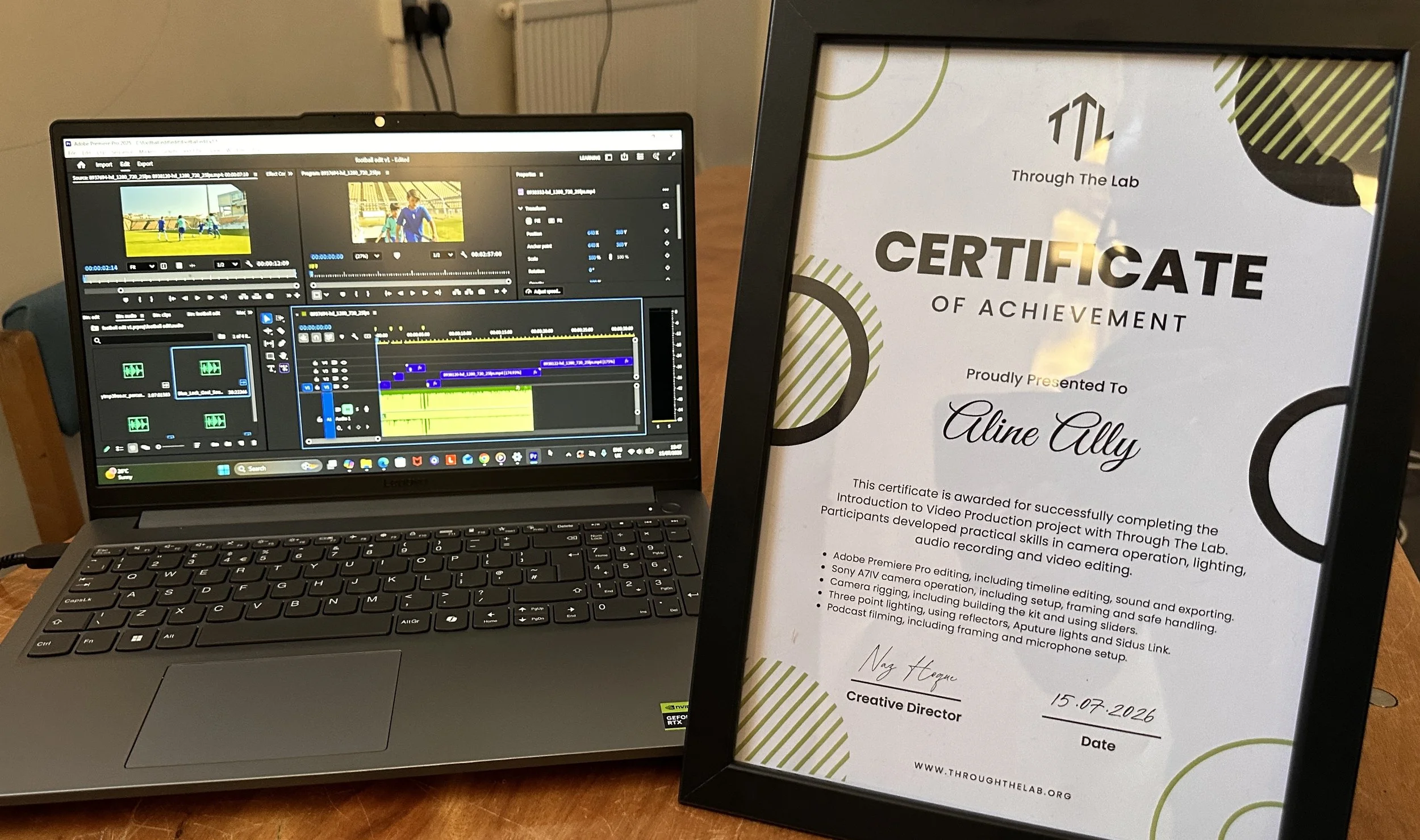 Lights, Camera, Confidence: Inside Our Video Production Course with SIDA