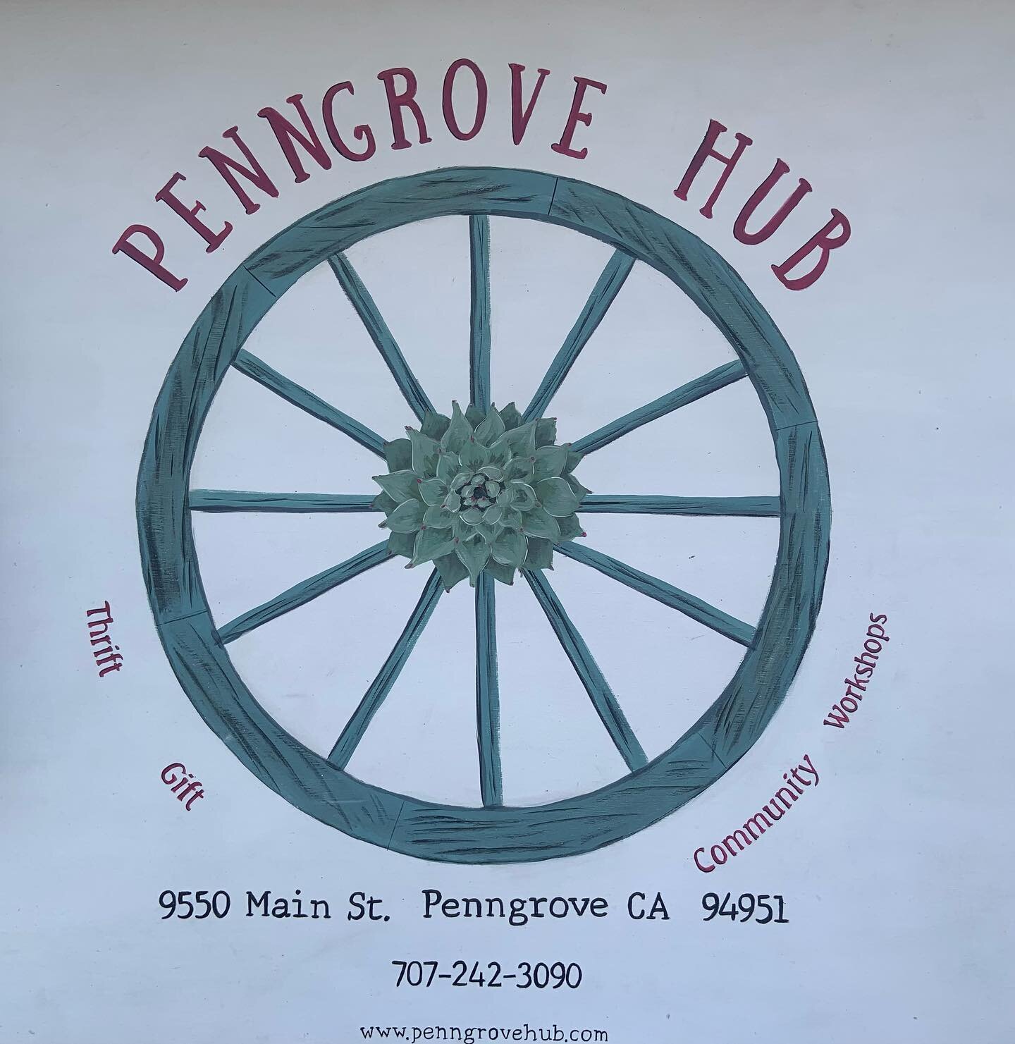 Penngrove Hub, is more than a thrift store. It is a must stop destination that somehow is far bigger than it looks. Within their walls you will find locally made ornaments, holiday decor and an eclectic mix of surprising treasures. Get lost in the se
