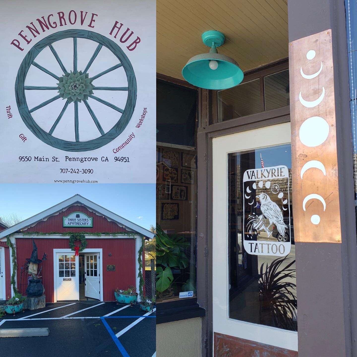 Our last three Penngrove merchants are home to the unusual and unexpected.
Make sure to check out our posts on @penngrovehub , @valkyrie_tattooing and @soapcauldron