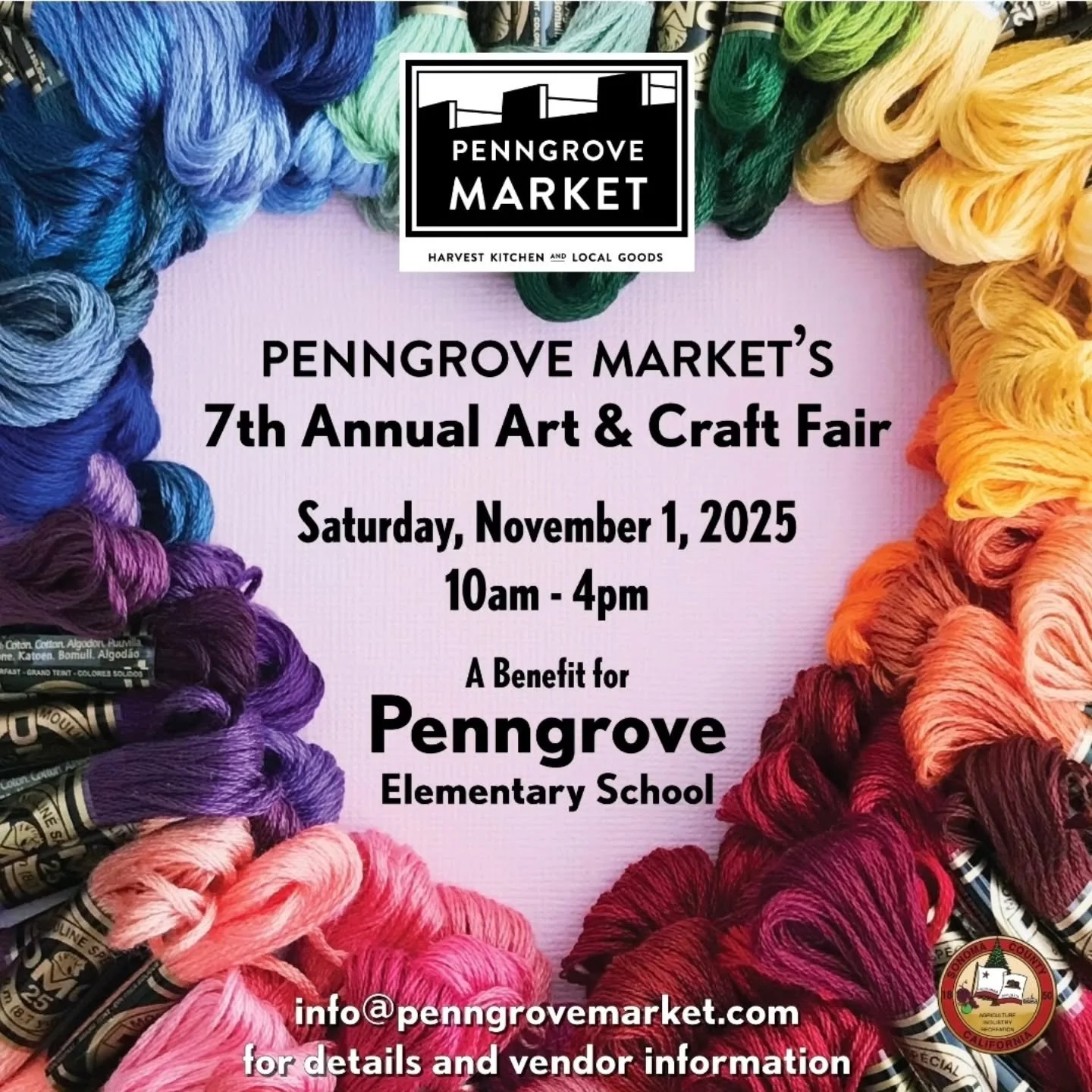 Today is the @penngrovemarket 7th Annual Art &amp; Craft Fair. 10am - 4pm.
Benefiting our @penngrovepanthers and @pefproud 

We have so many wonderful artists joining us this year- some new, some favorites from previous years!

Don't forget to purcha