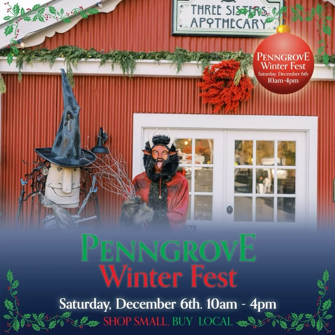 🖤✨ Seek the Unique this Winterfest ✨🖤

Step inside Three Sisters Apothecary during Winterfest and discover gifts infused with artistry, intention, and a touch of the unusual. From small-batch soaps and body care crafted in our cauldron, to enchanti