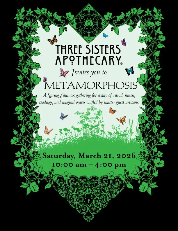 Three Sisters Apothecary Spring Celebration