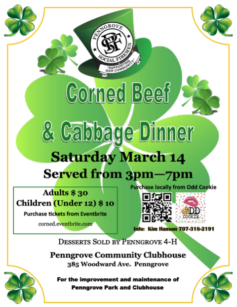 Corned Beef & Cabbage at the Community Clubhouse