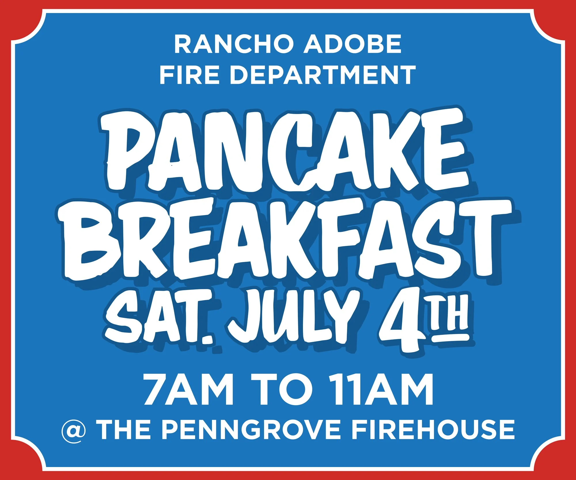 Rancho Adobe Pancake Breakfast