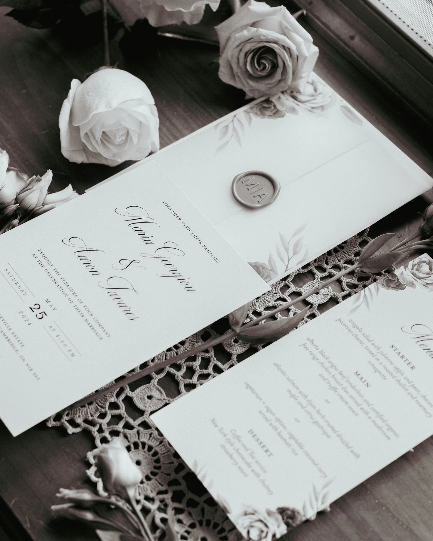 Some of the most beautiful details at M&amp;A&rsquo;s wedding this past year.