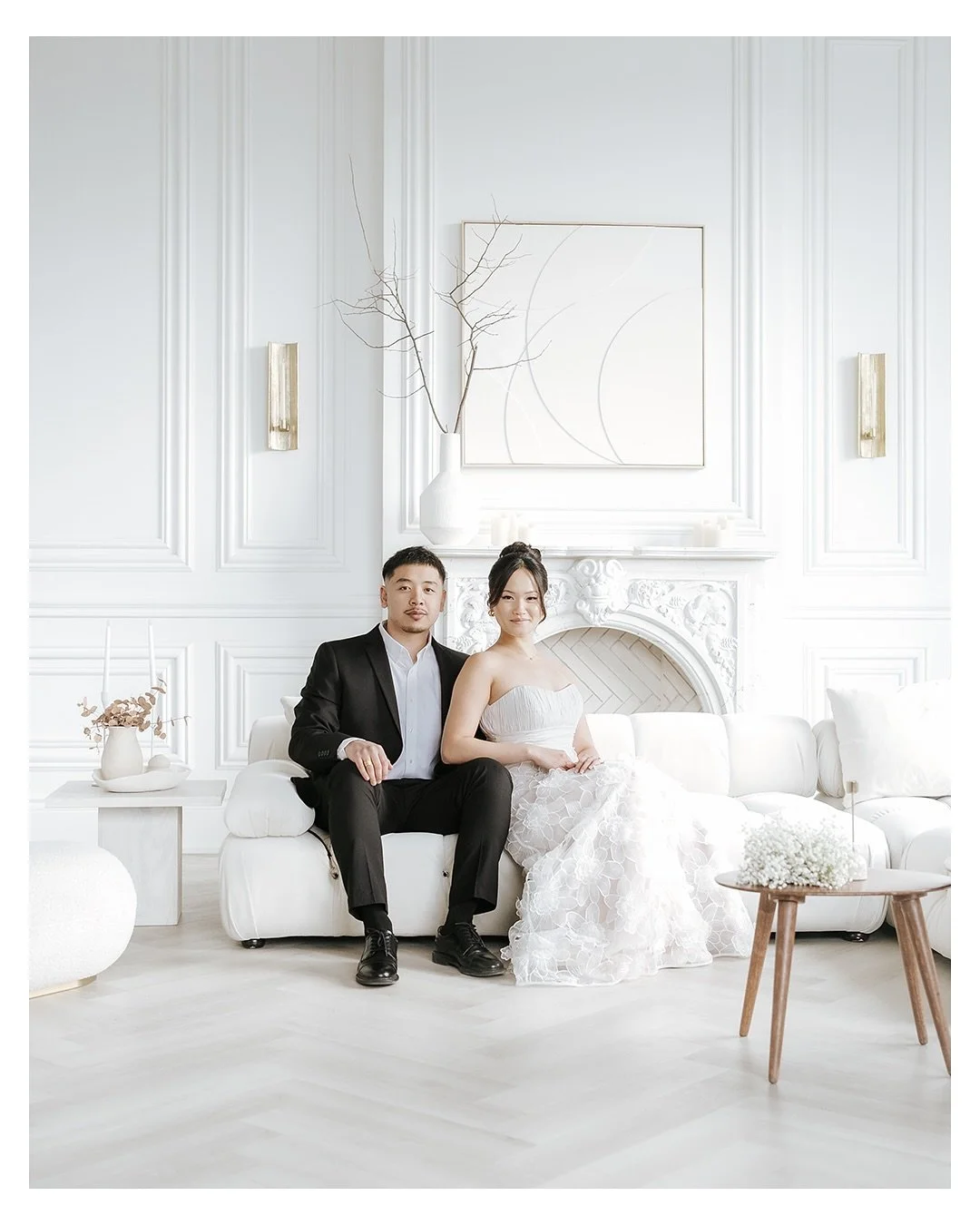 Clean space, soft light, and two people comfortable enough to forget we&rsquo;re there.
That&rsquo;s the experience we aim for &mdash; natural moments with gentle guidance, captured in a way that feels effortless and genuine. 

Most couples tell us t