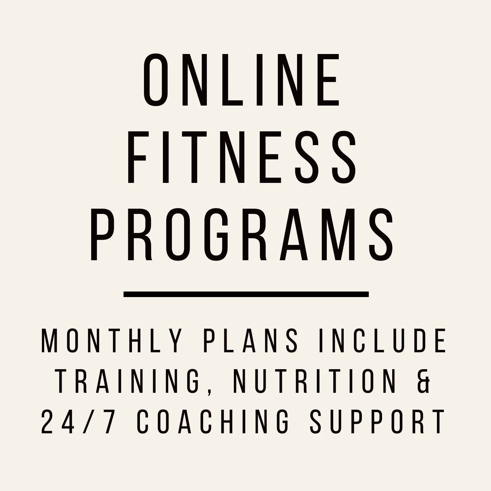 ONLINE FITNESS PROGRAMS — FERGUSON FIT