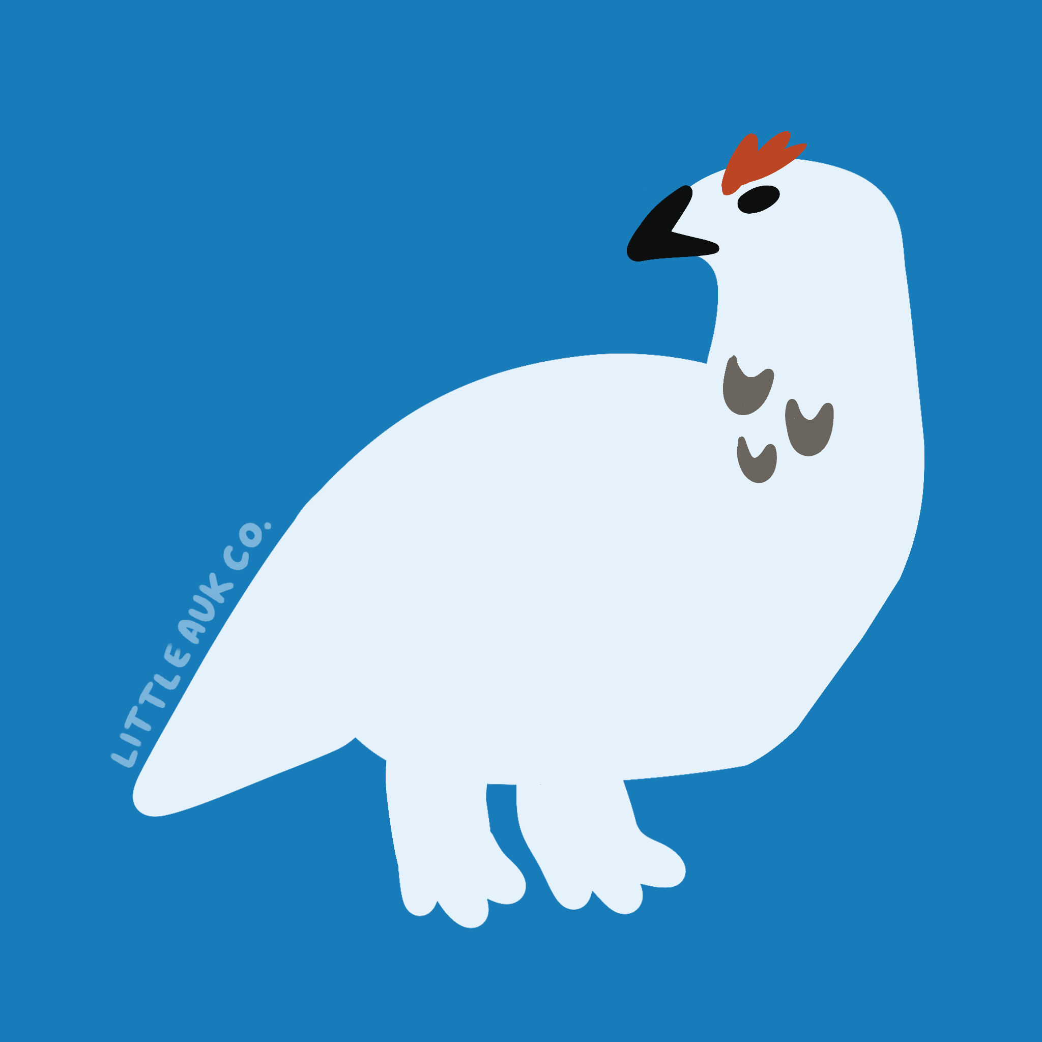 Placeholder for willow ptarmigan sticker design. Okay not to be on a high horse or anything, but I knew about these birds like a decade ago, and the videos I saw always said awob. Not awebo. They were the awob birds. I want to know where this other t