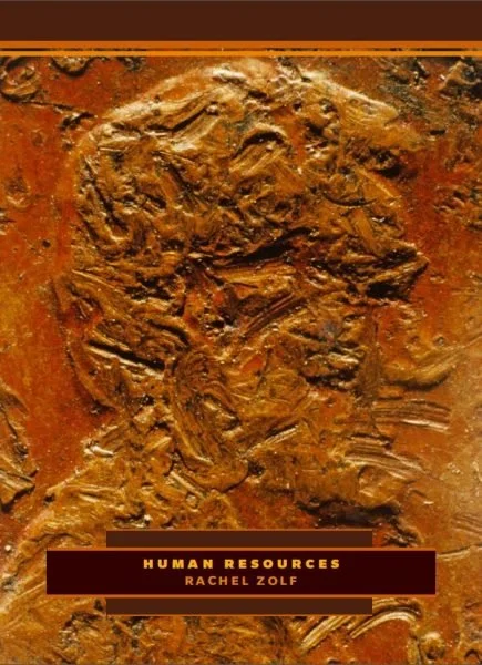 Book cover for 'Human Resources' by Syd Zolf, featuring an abstract textured background with earthy tones.