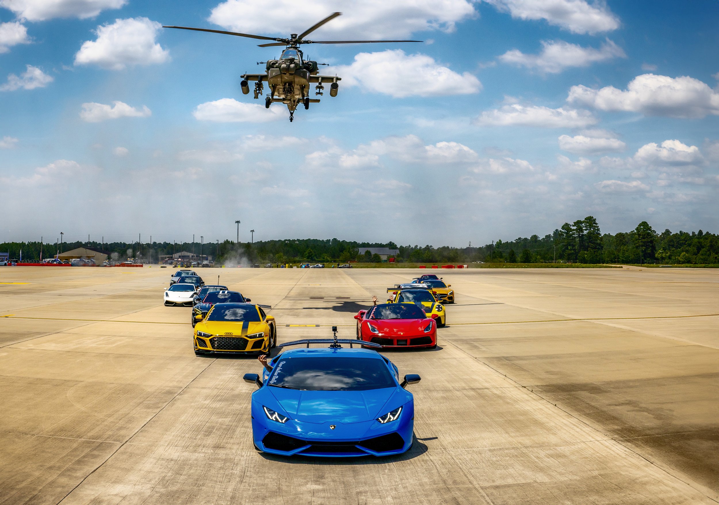 Sports Cars and Helicopters