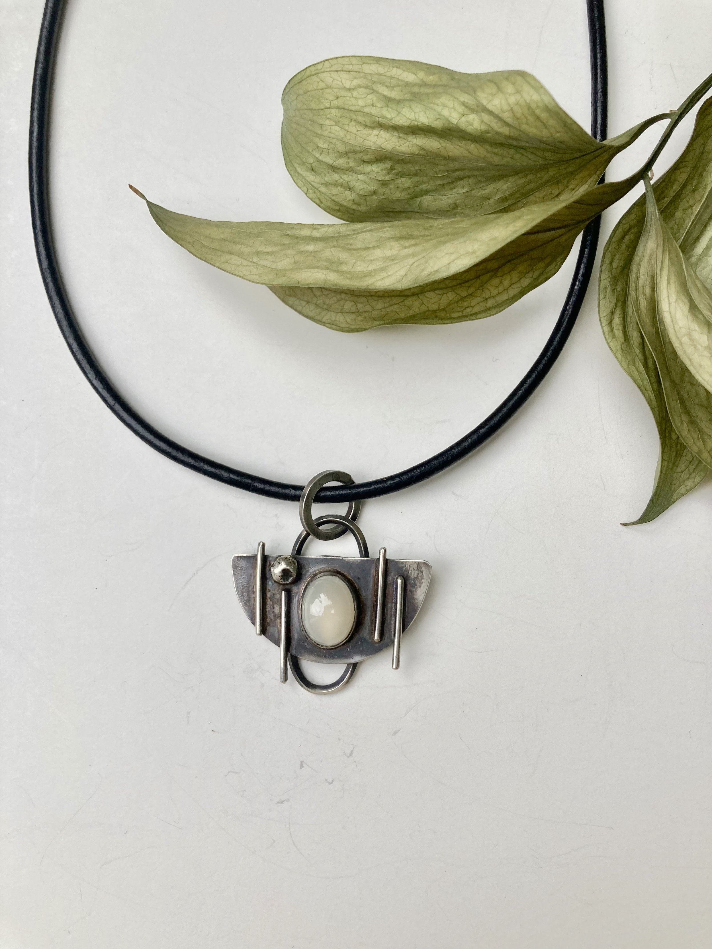 Lunar Glow Moonstone Necklace