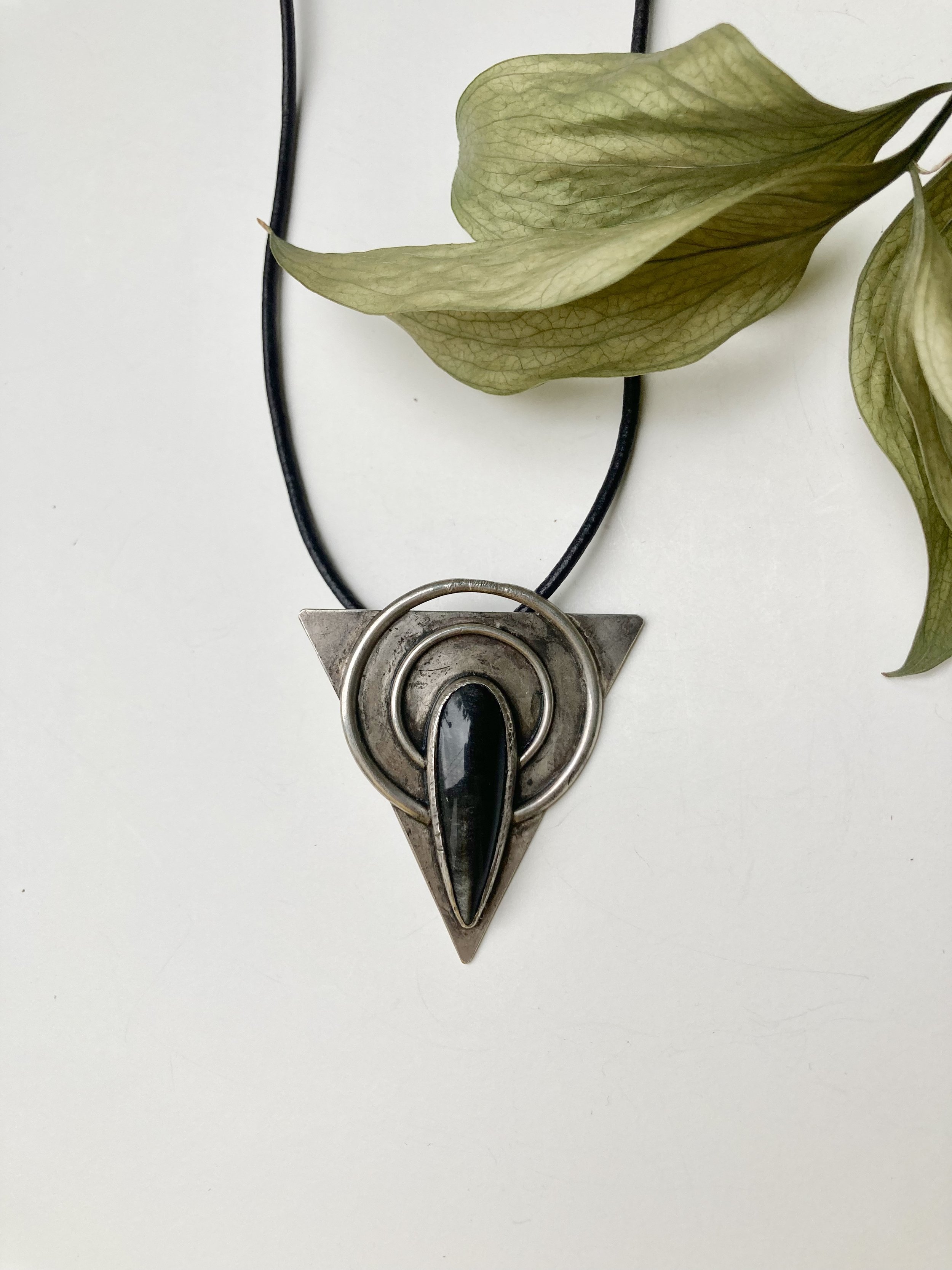 Vortex of Ascension Obsidian Necklace
