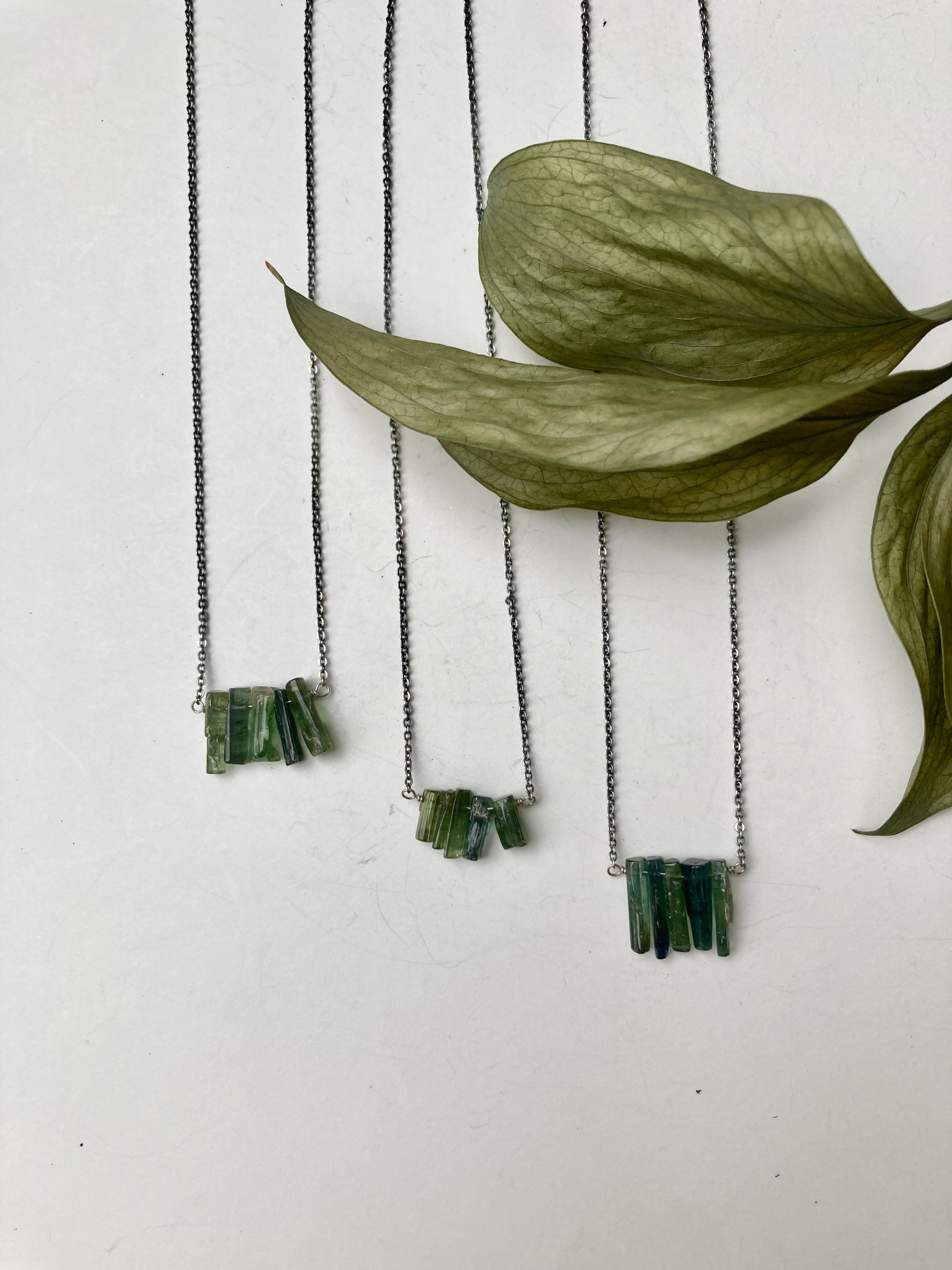 Green Tourmaline Necklace