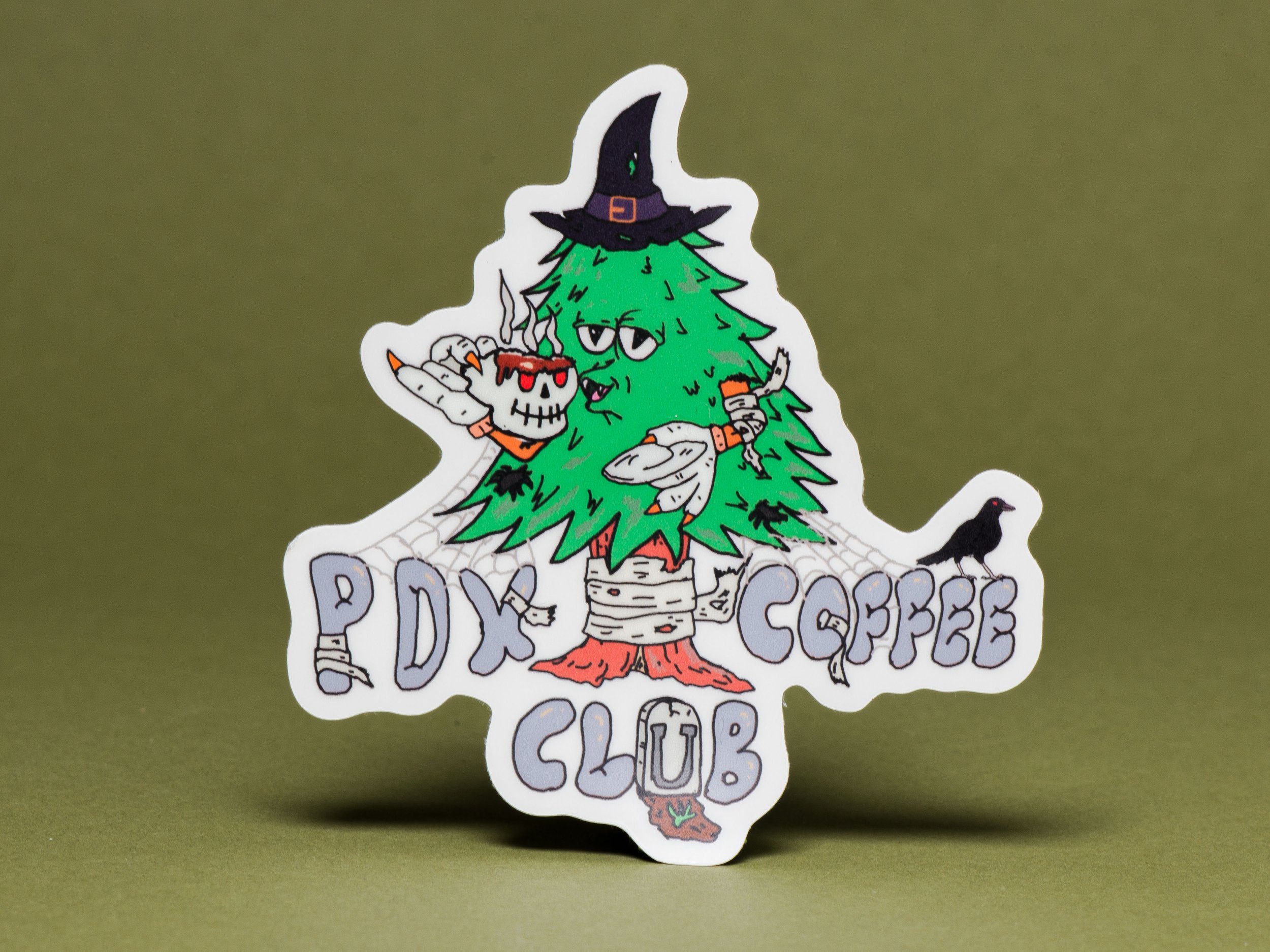Spooky Doug Sticker - It Glows!