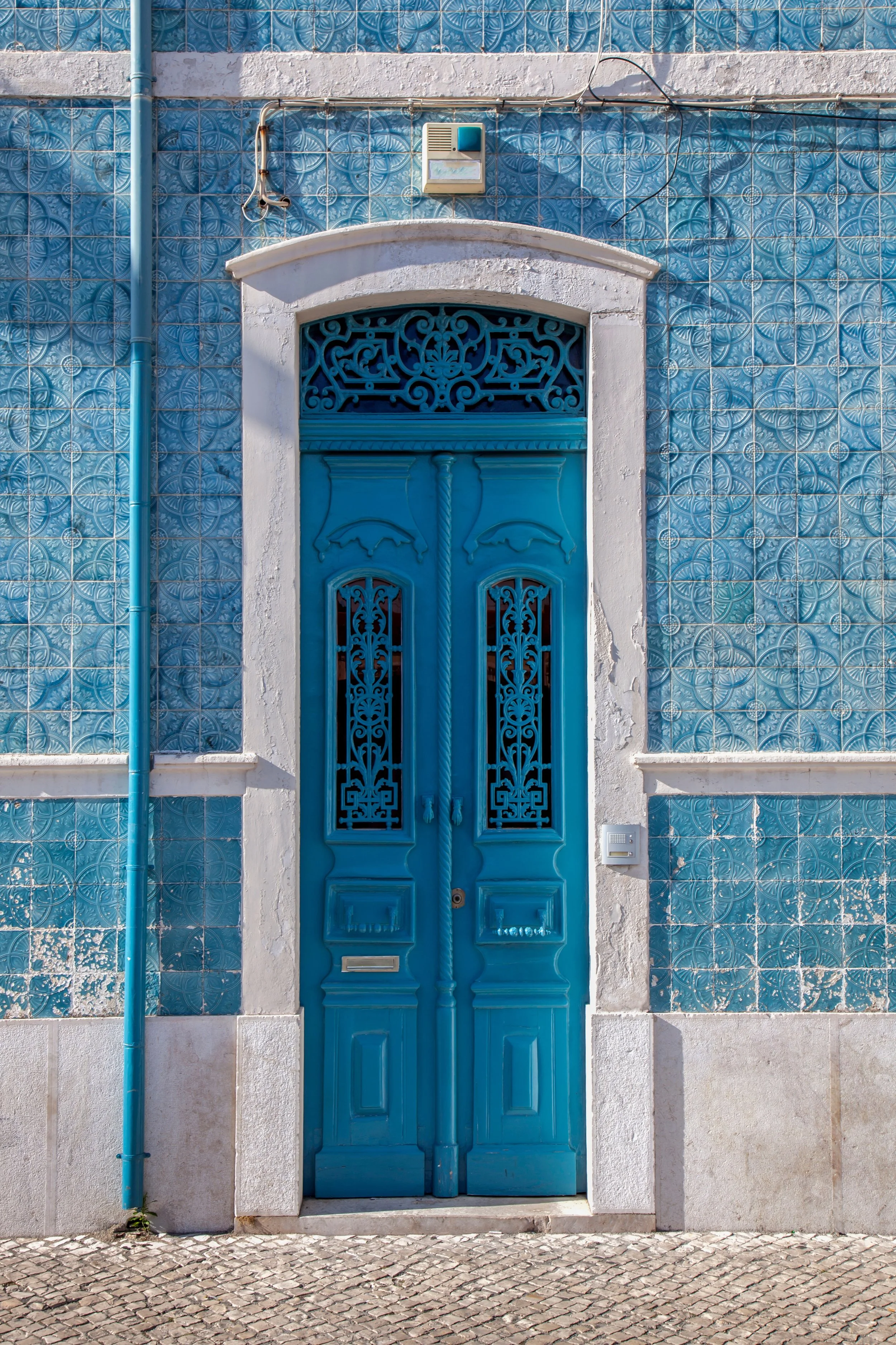 Lisbon blue azulejos