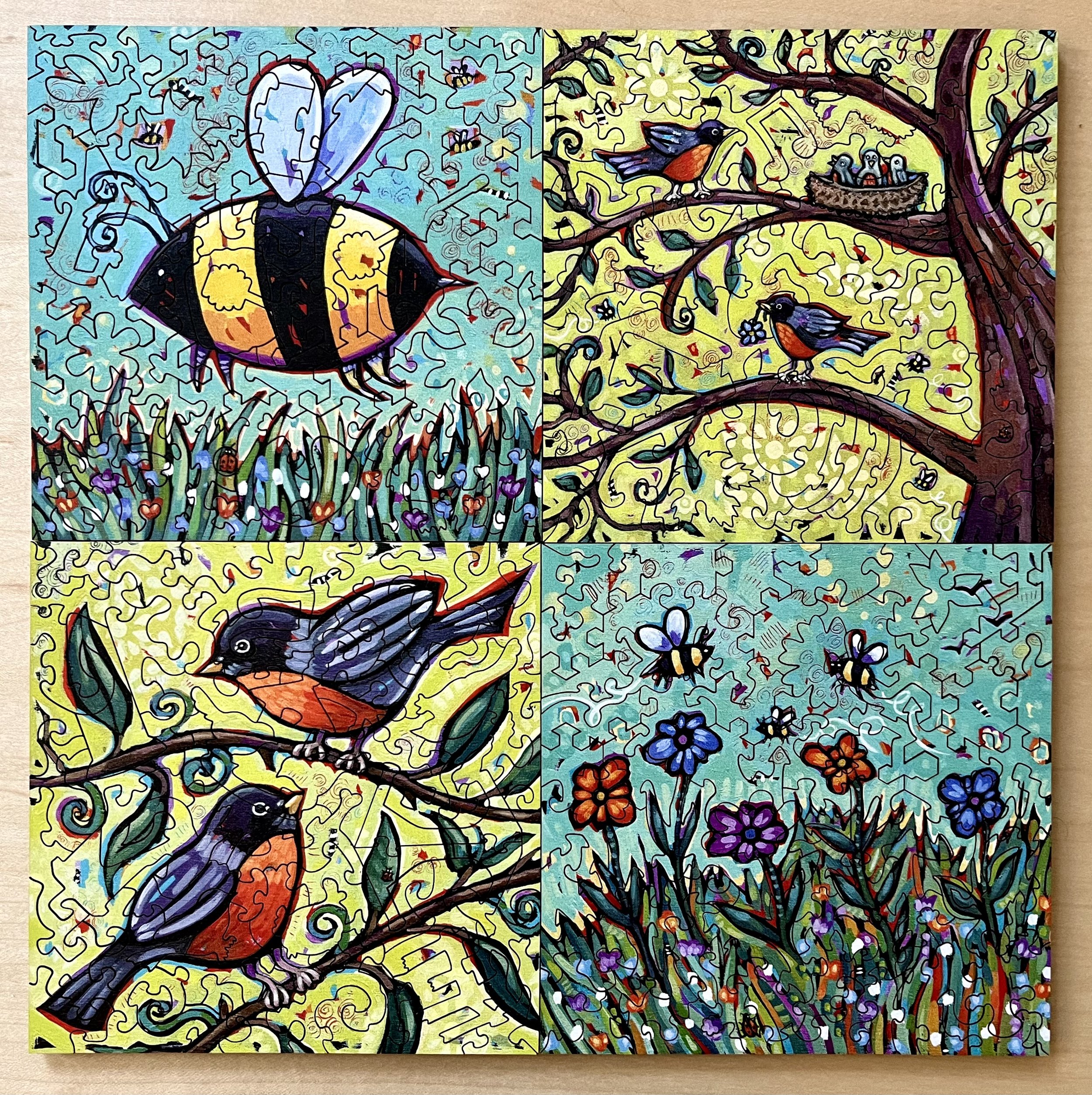 Birds and Bees by Stumpcraft (284 pcs.)