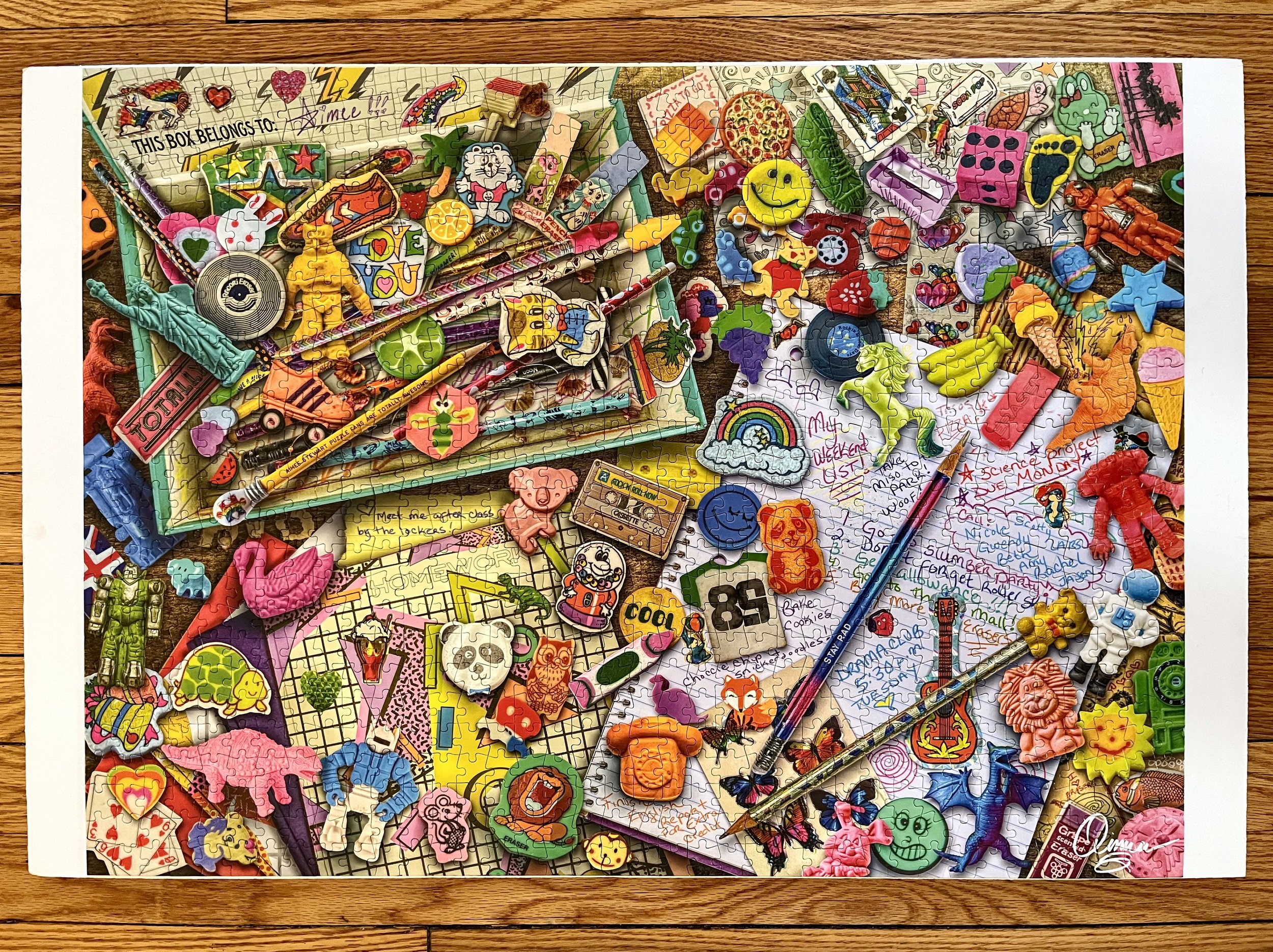 My Awesome Collection 1989 by Buffalo Games (1000 pcs.)