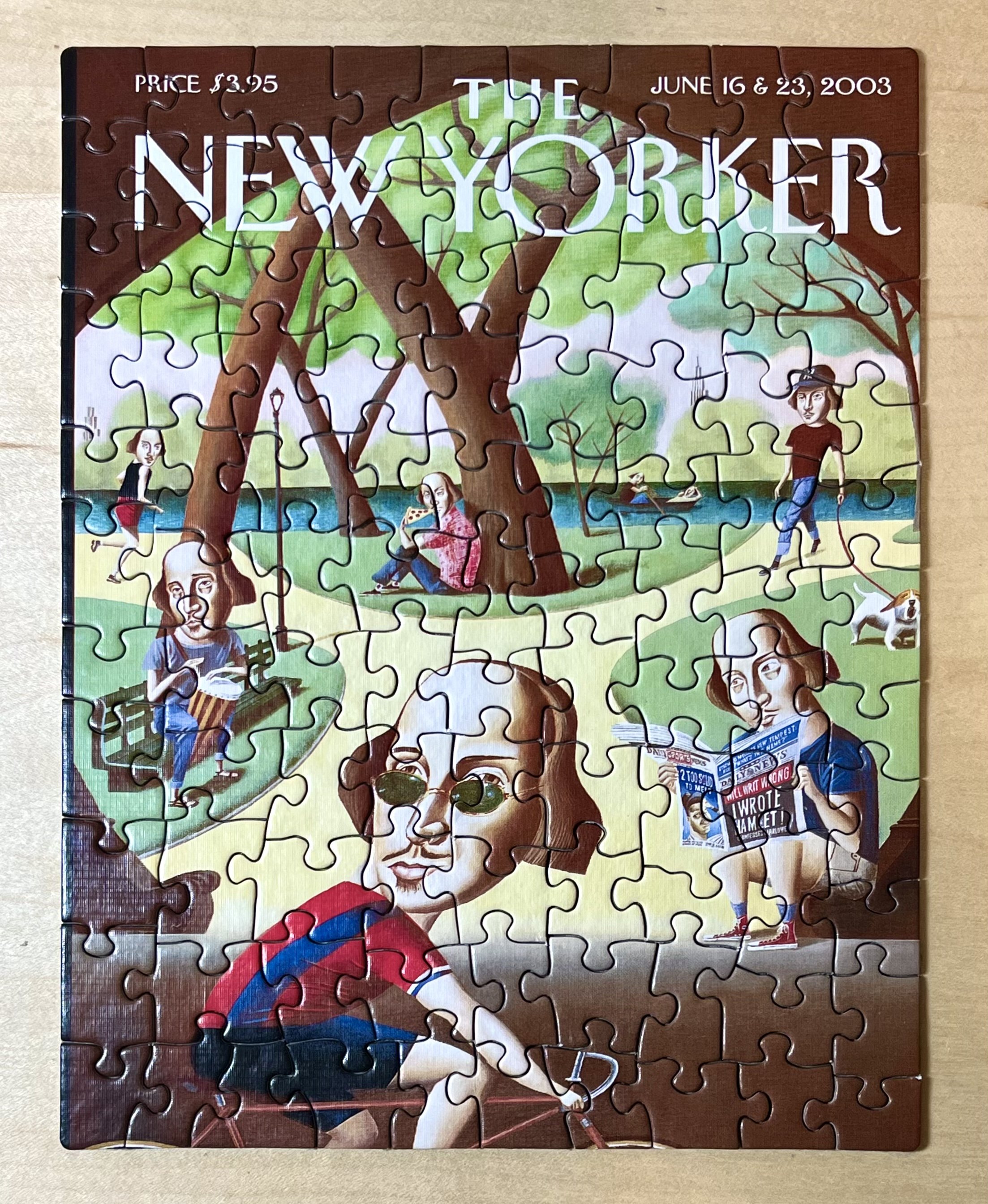 Shakespeare in the Park by New York Puzzle Company (100 pcs.)