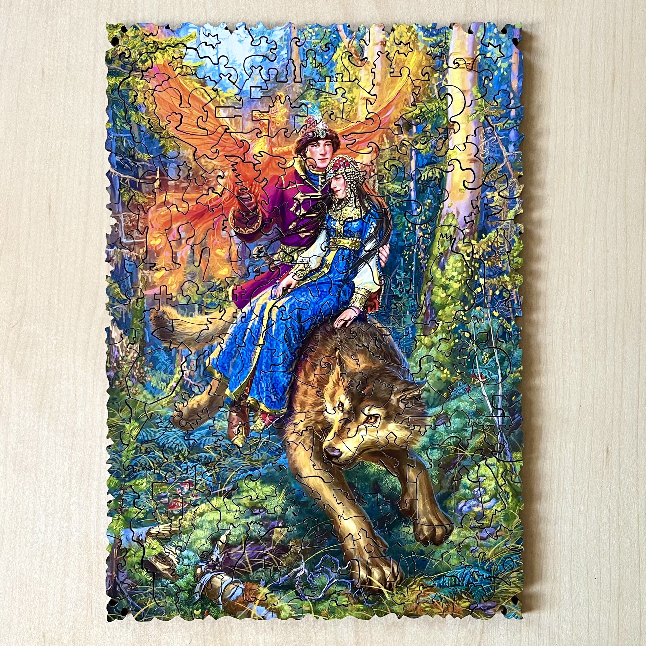 Ivan Tsarevich and the Grey Wolf by Doctor Puzzle (150 pcs.)