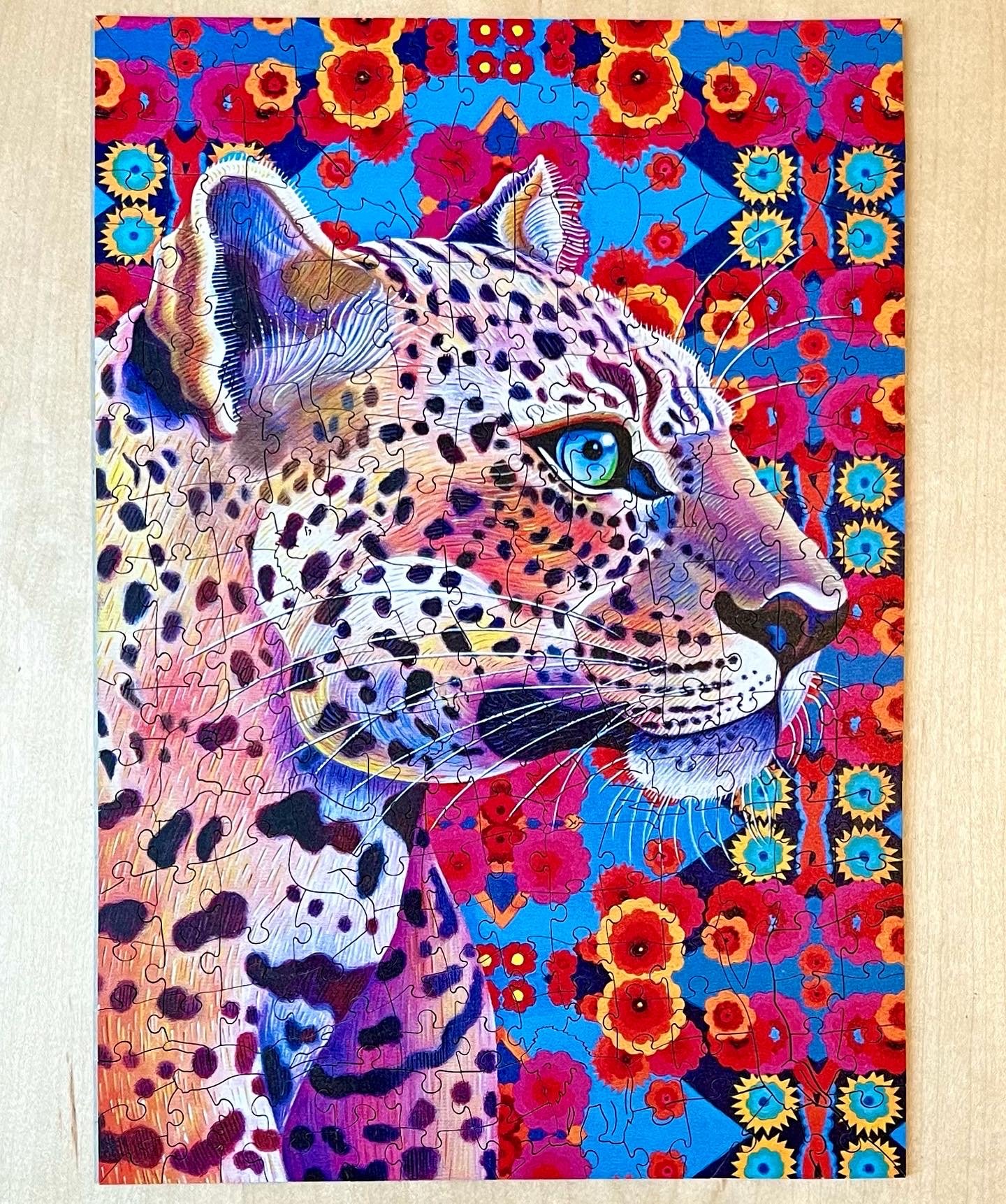 A Leopard Never Changes Its Spots by Wentworth Wooden Puzzles (250 pcs.)