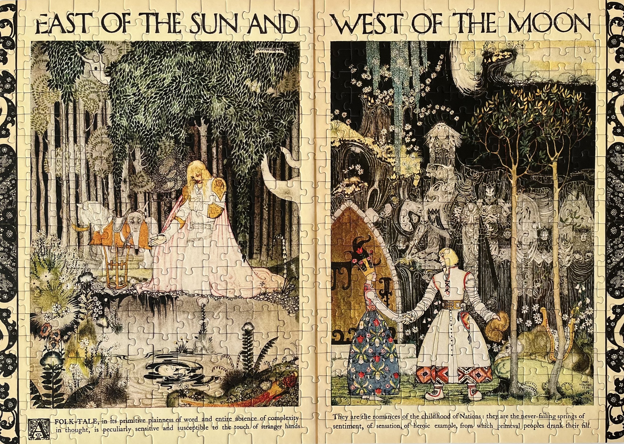 East of the Sun and West of the Moon by Art & Fable Puzzle Company (500 pcs.)