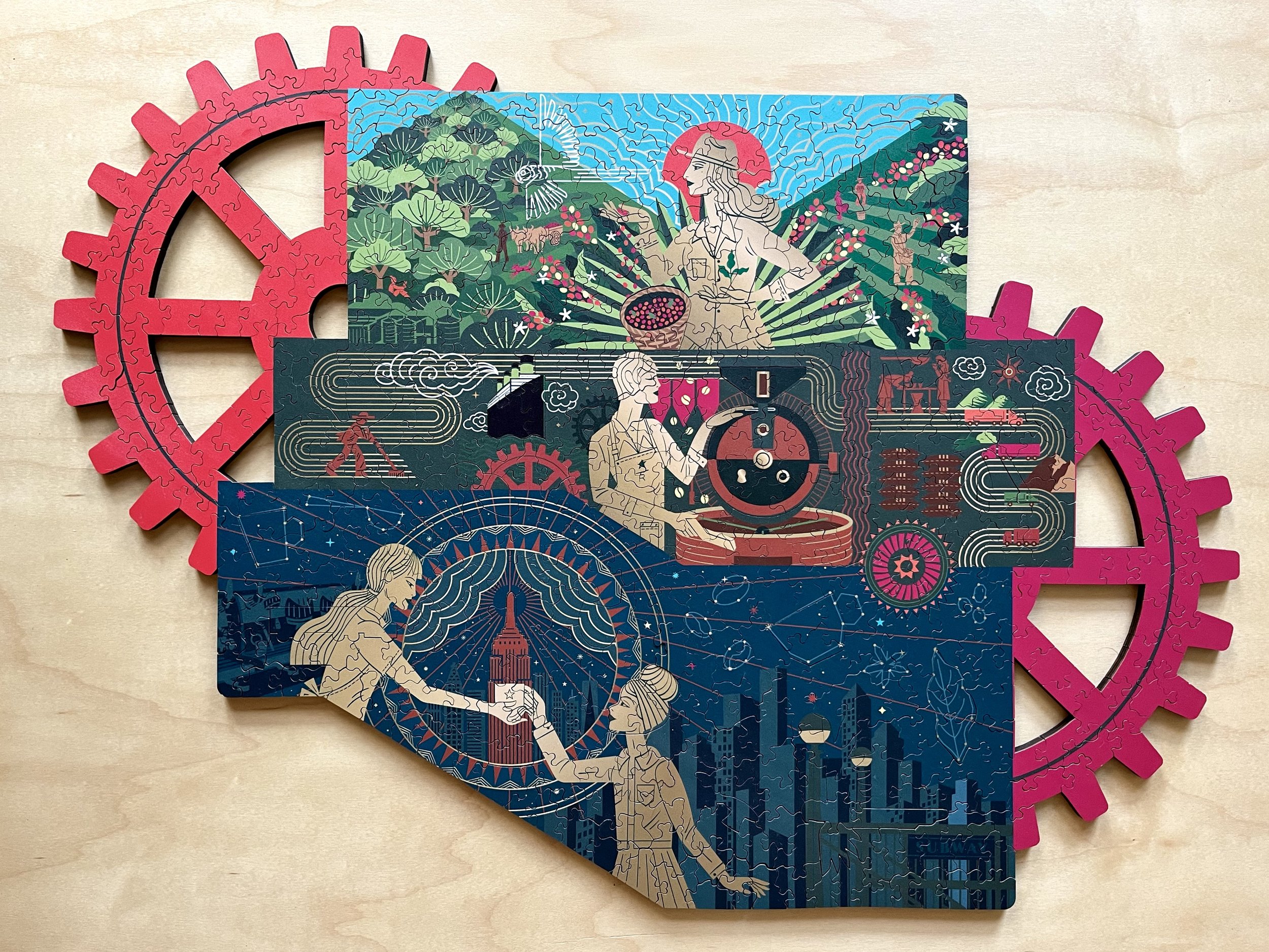 Par Puzzles x Starbucks Collaboration Puzzle (525 pcs.)