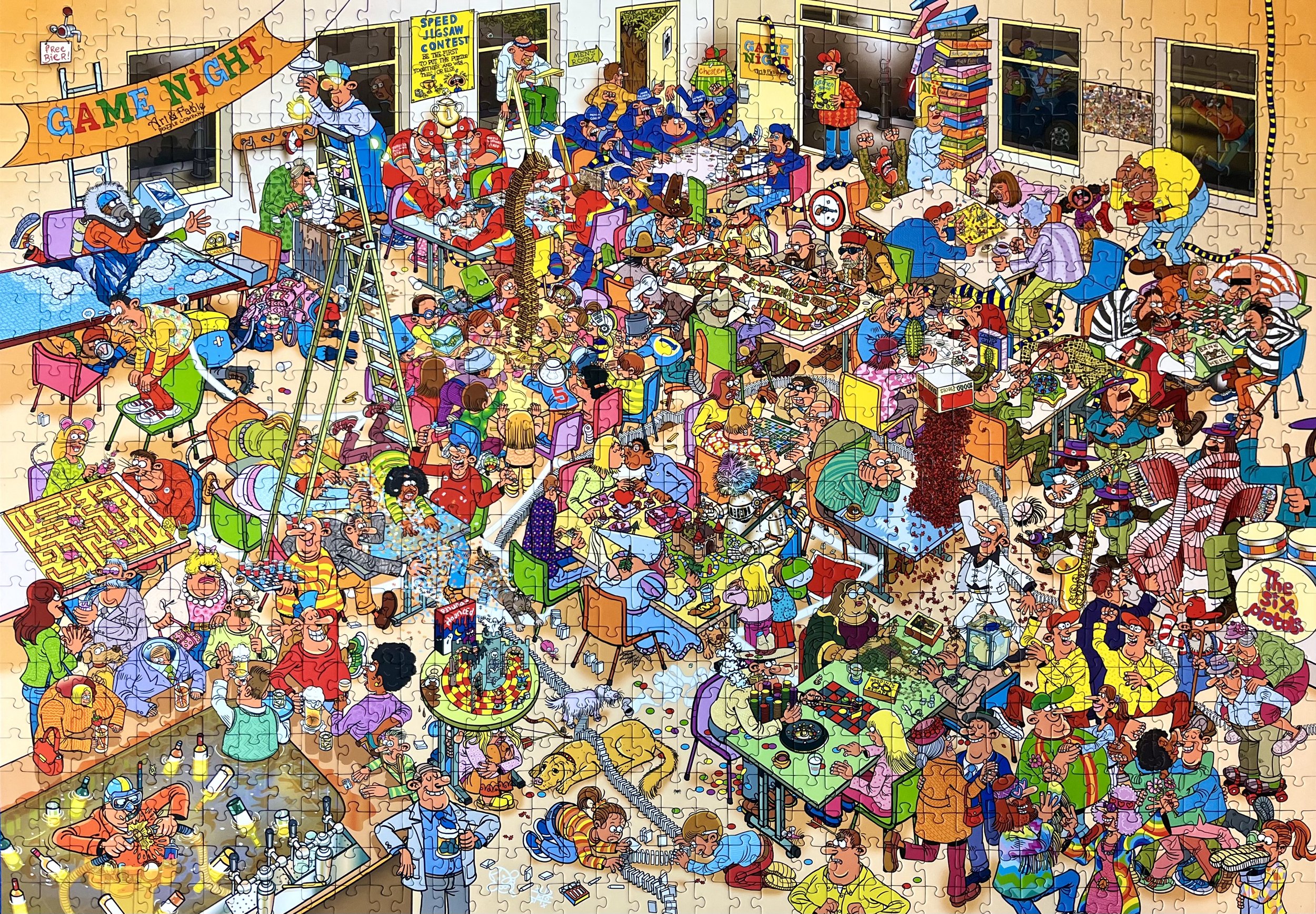 Game Night by Art & Fable Puzzle Company (1000 pcs.)