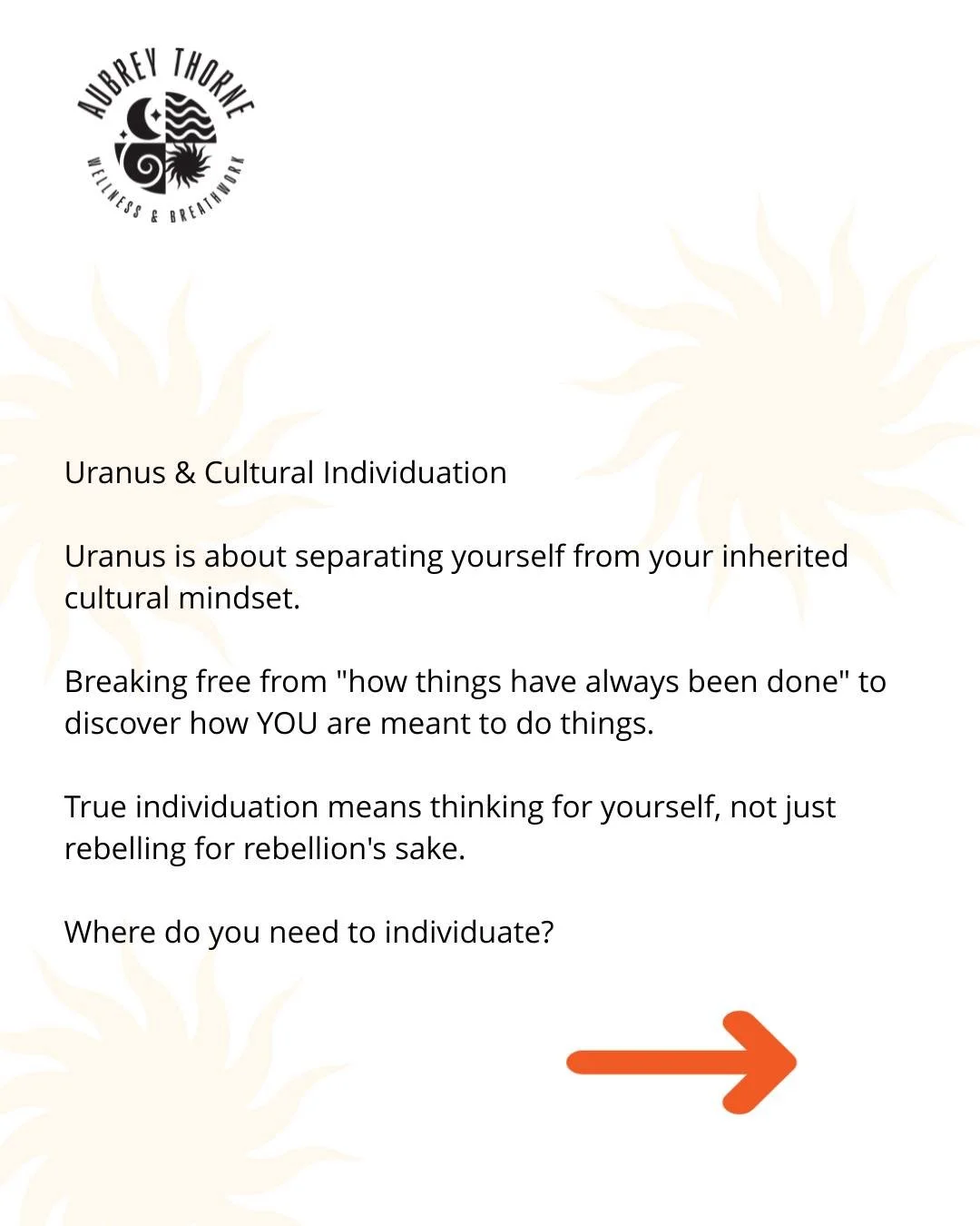 Individuation isn't about being different for the sake of being different. It's about discovering your authentic nature beneath all the cultural conditioning you inherited. Sometimes the most radical act is being genuinely yourself.
#uranus #individu