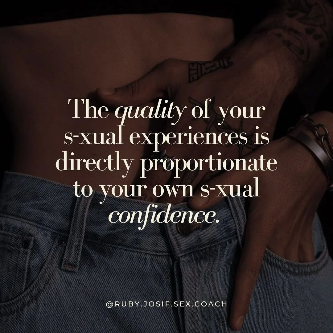 The more 🌶ually confident you are, the better 🌶 is going to be. 

We could have the best 🌶ual partner in the whole world and the experience would still be nowhere close to its full potential if we don&rsquo;t feel 🌶ually confident. 

The way we b