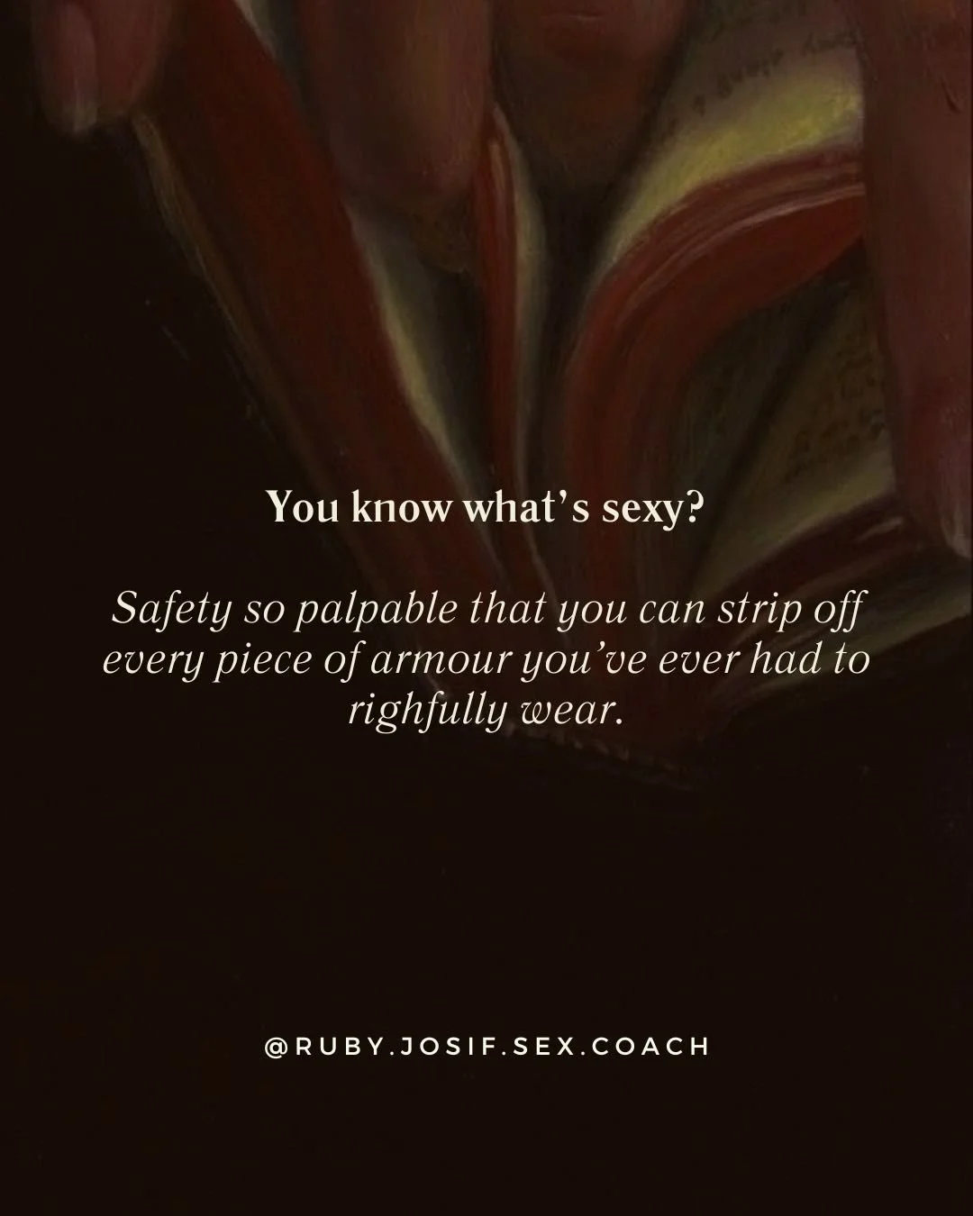 Integrity, honesty, courage and a really strong moral compass are also pretty hot 🔥 

Book a free call using the link in my bio 🖤