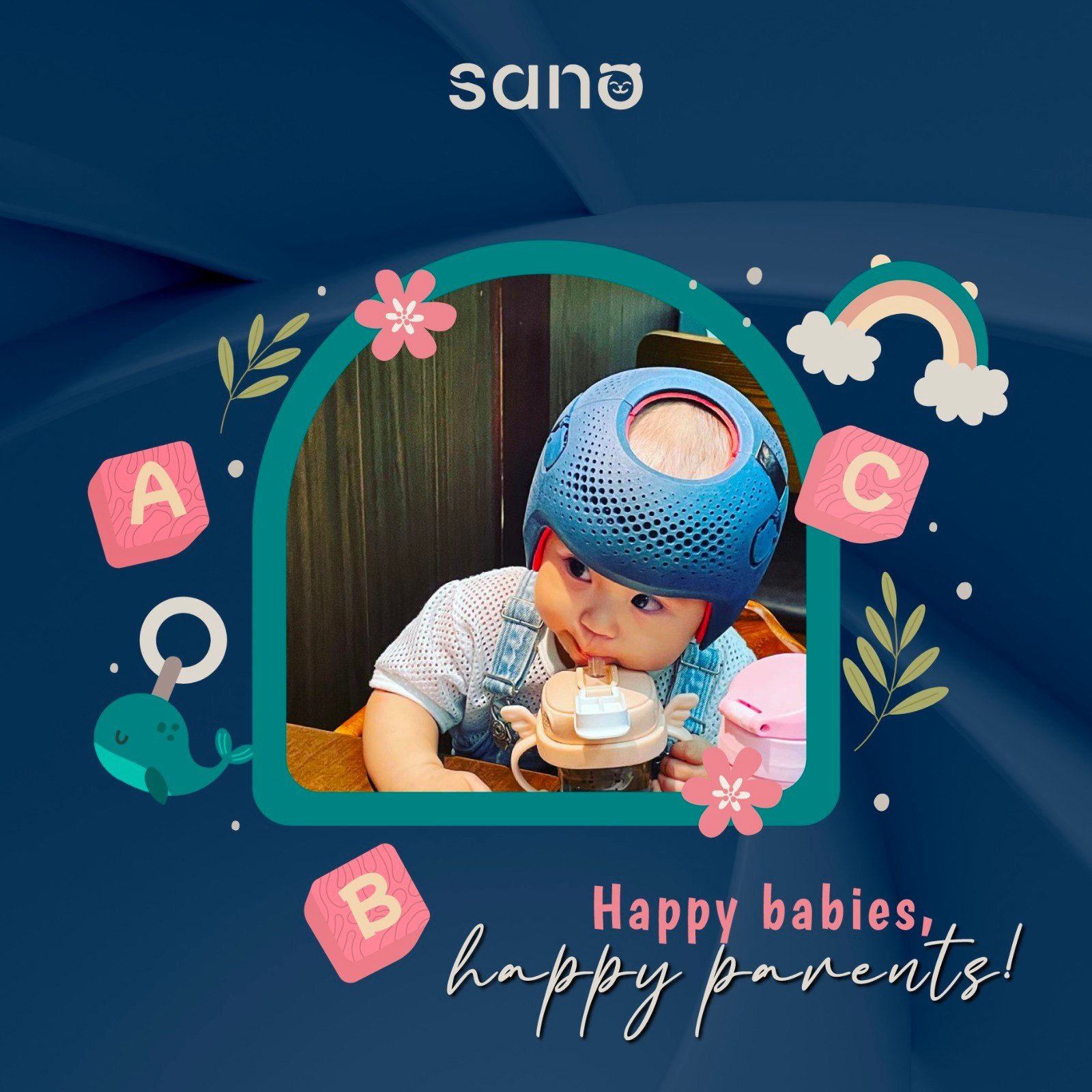 Happy babies mean happy parents, and that's what motivates us every day! 👶😊

#sanoorthotics #sanoortho #baby #helmet #orthosis #happybabies #happyparents