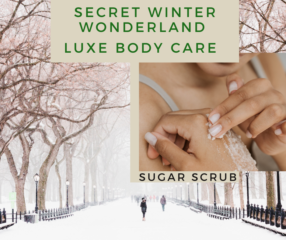 Care　Body　Wonderland　Luxe　—　Scrub　Sugar　Winter　Secret　LLC