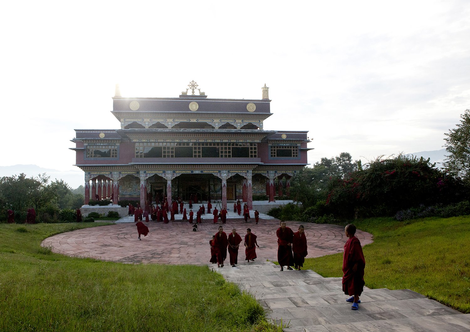 Following morning prayer 