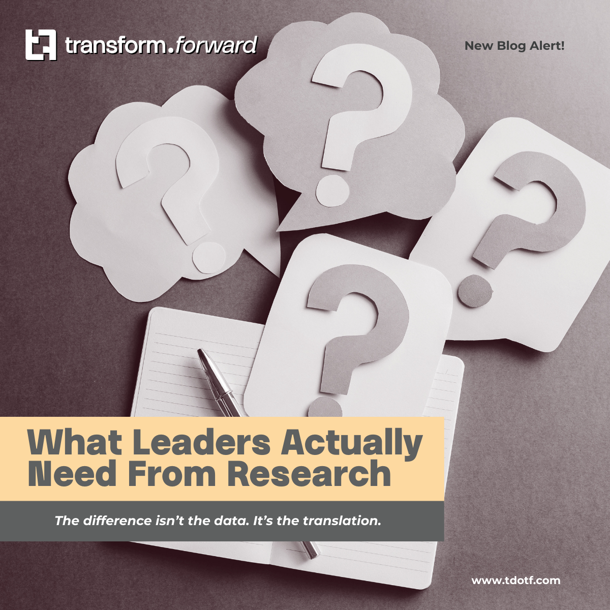 What Leaders Actually Need From Research