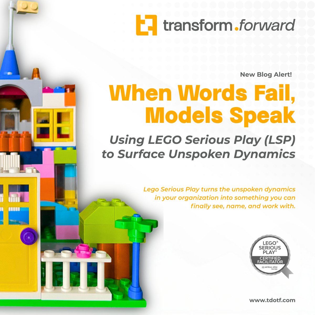 When Words Fail, Models Speak - Using LEGO Serious Play (LSP) to Surface Unspoken Dynamics