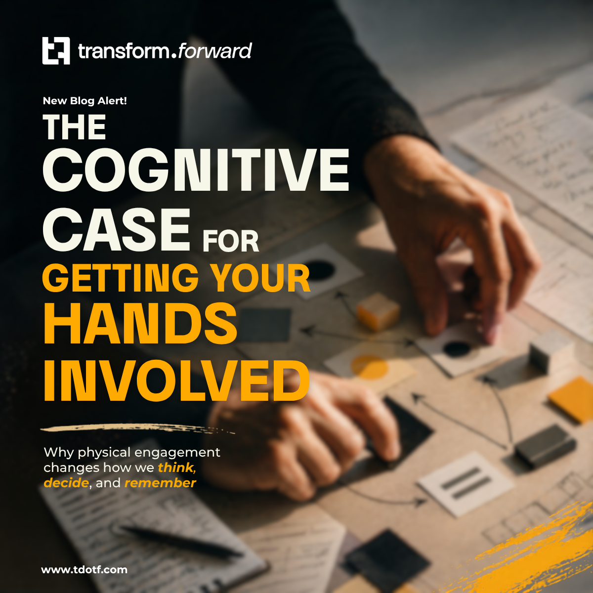 The Cognitive Case for Getting Your Hands Involved