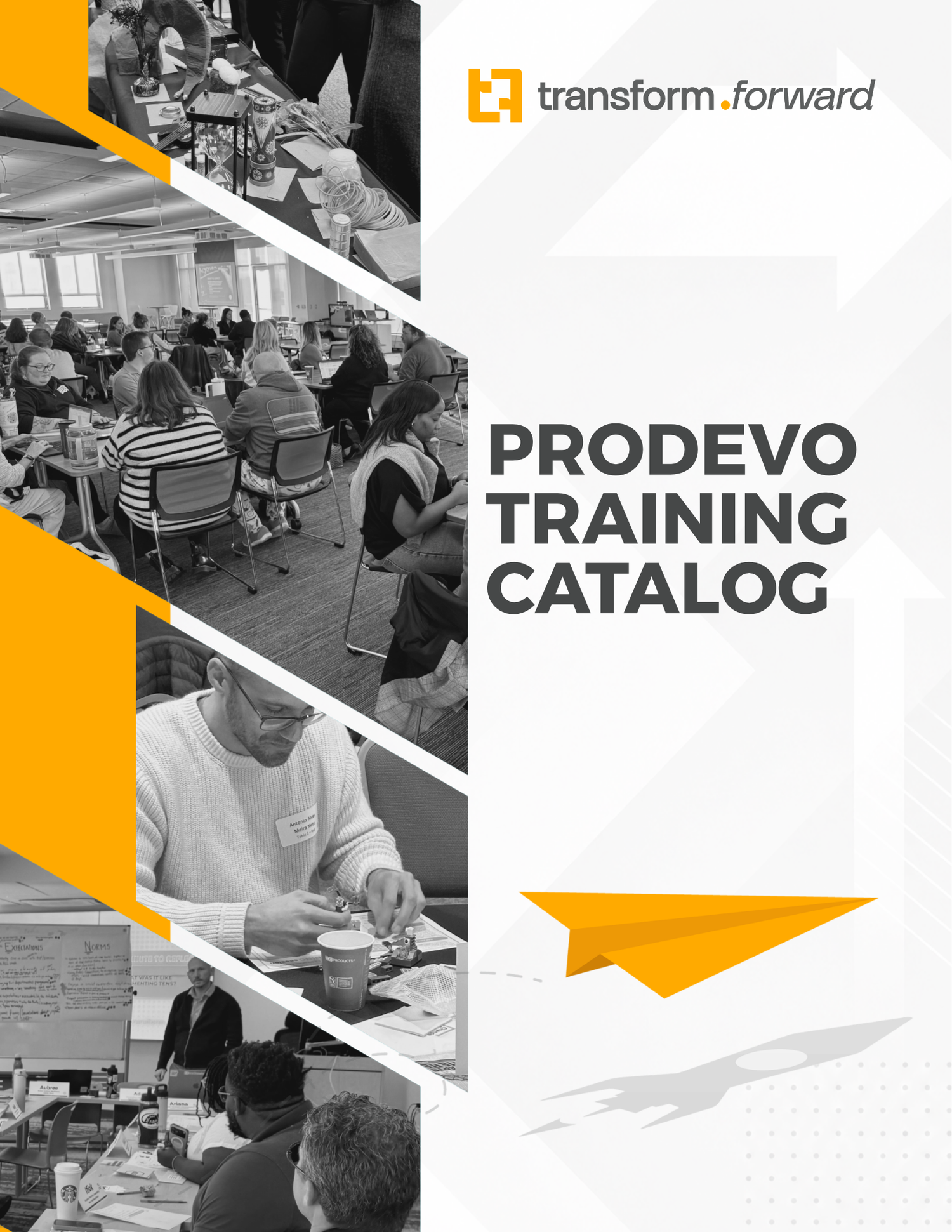 transform.forward Training Catalog cover